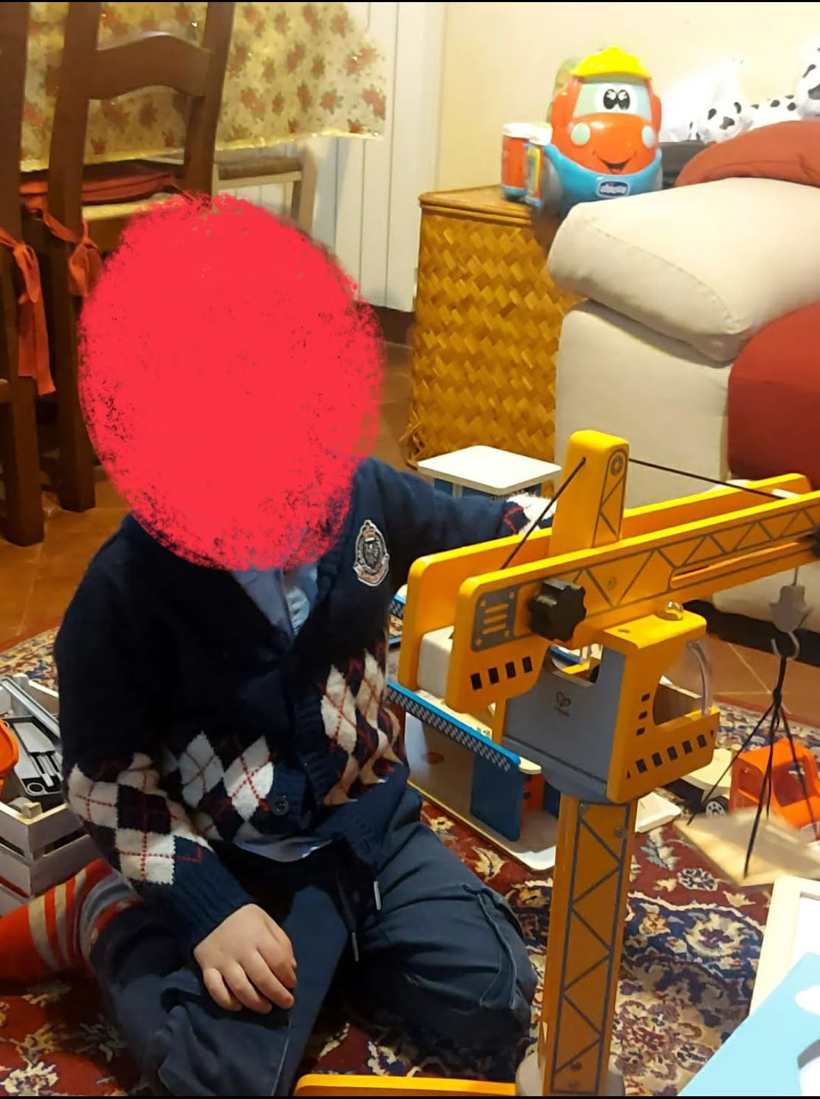 Hape Montare e costruire Set Gru – Costruisci il Tuo Cantiere