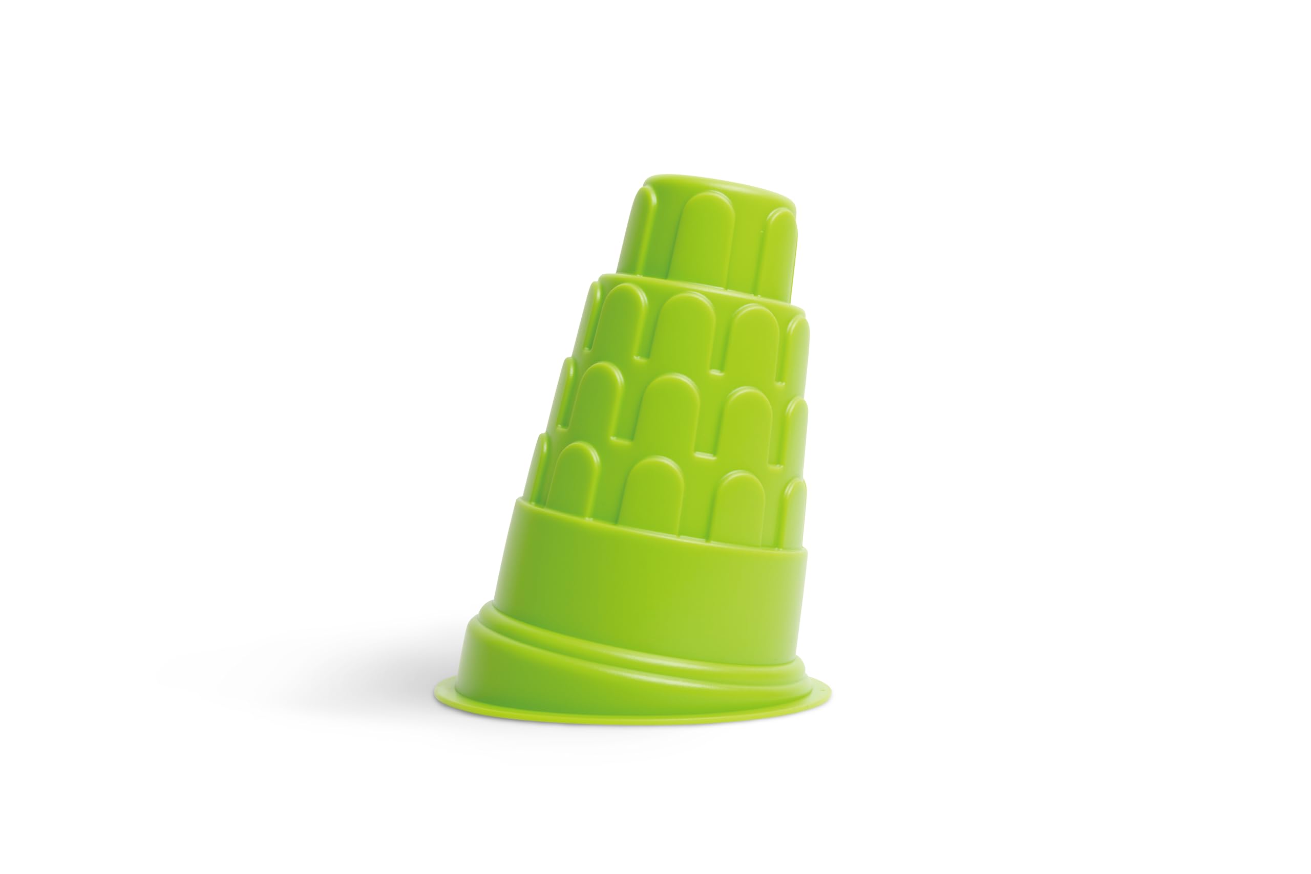 Hape Giochi da spiaggia E4074 Piramide Maya stampo sabbia blu