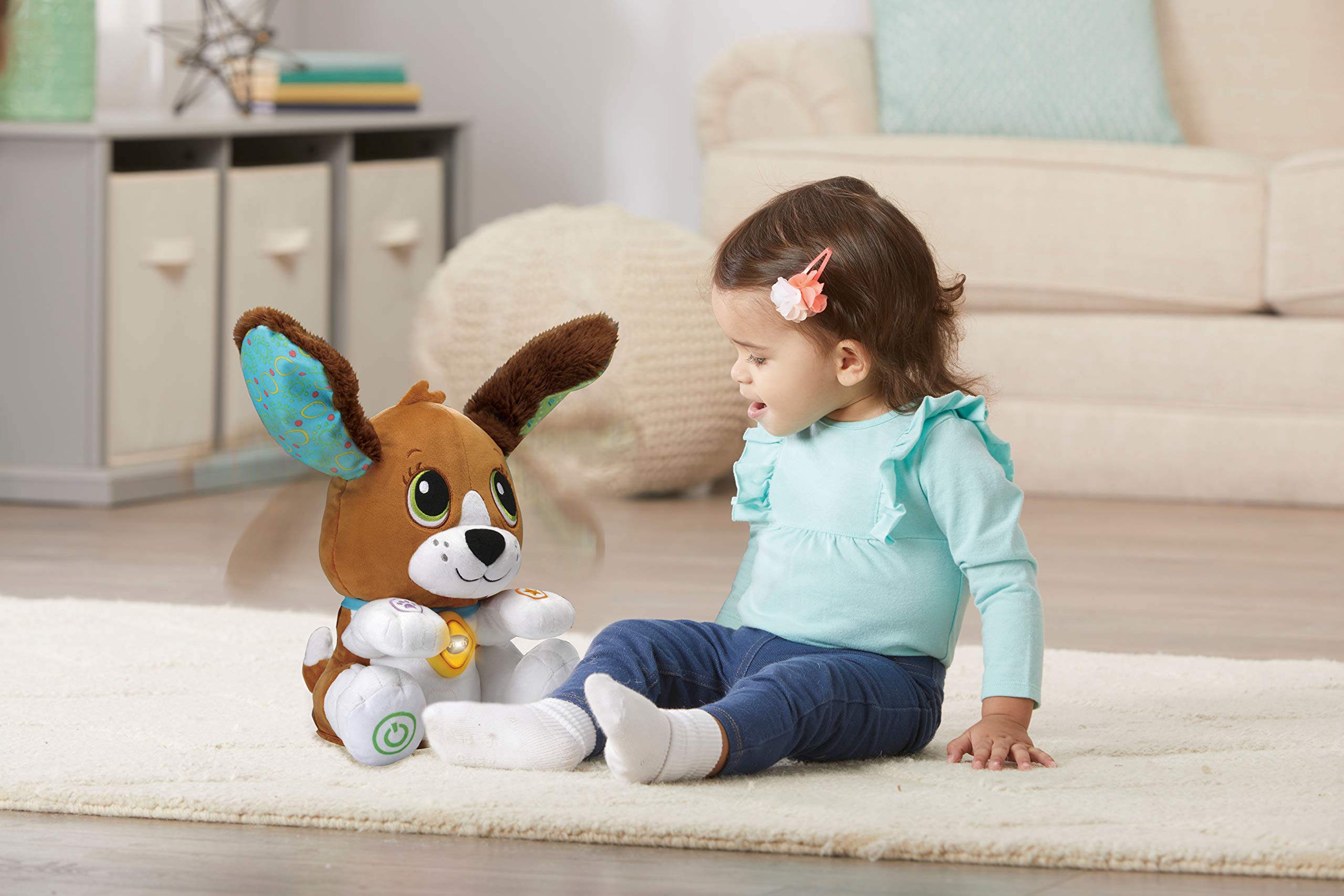 VTech Giocattoli 1-3 anni Fido, Parla e Gioca con Me peluche interattivo