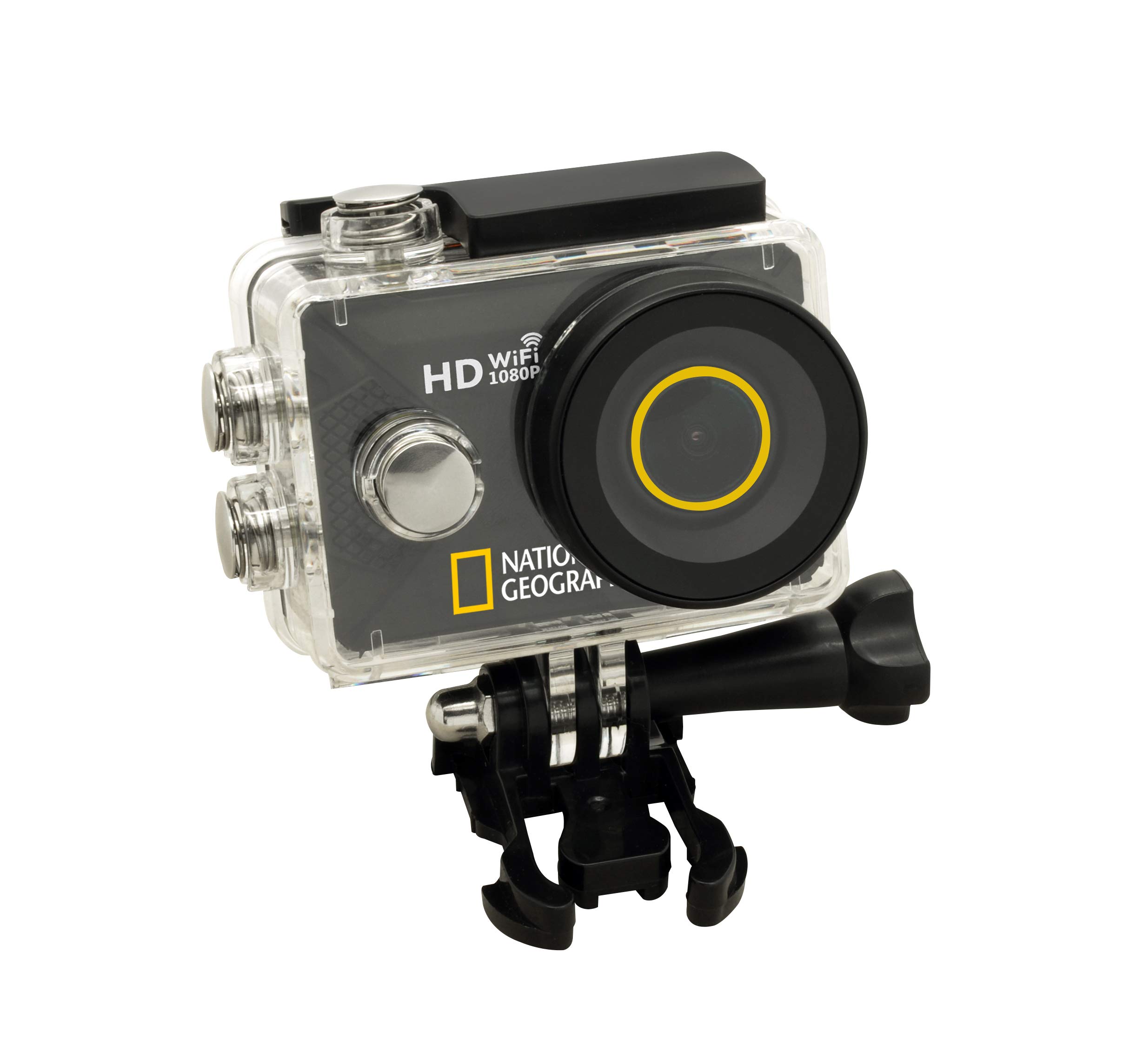 National Geographic Action Cam fotocamera d’azione Full HD Wi-Fi nera 12 MP