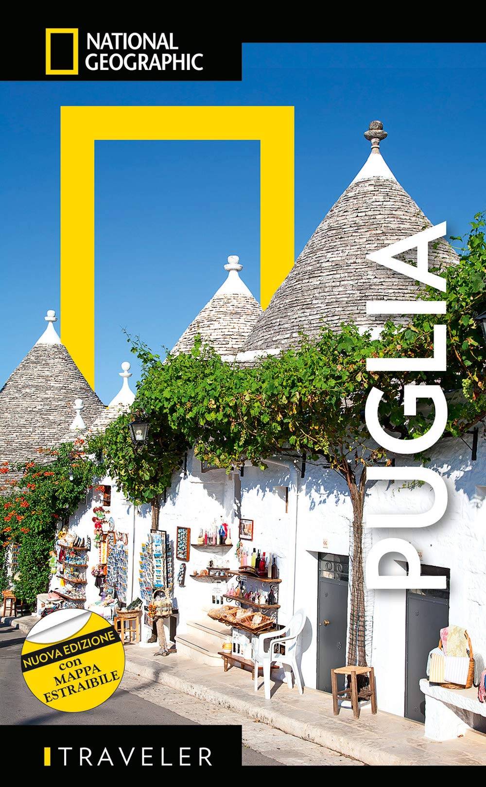 National Geographic Traveler Puglia guida turistica con mappa