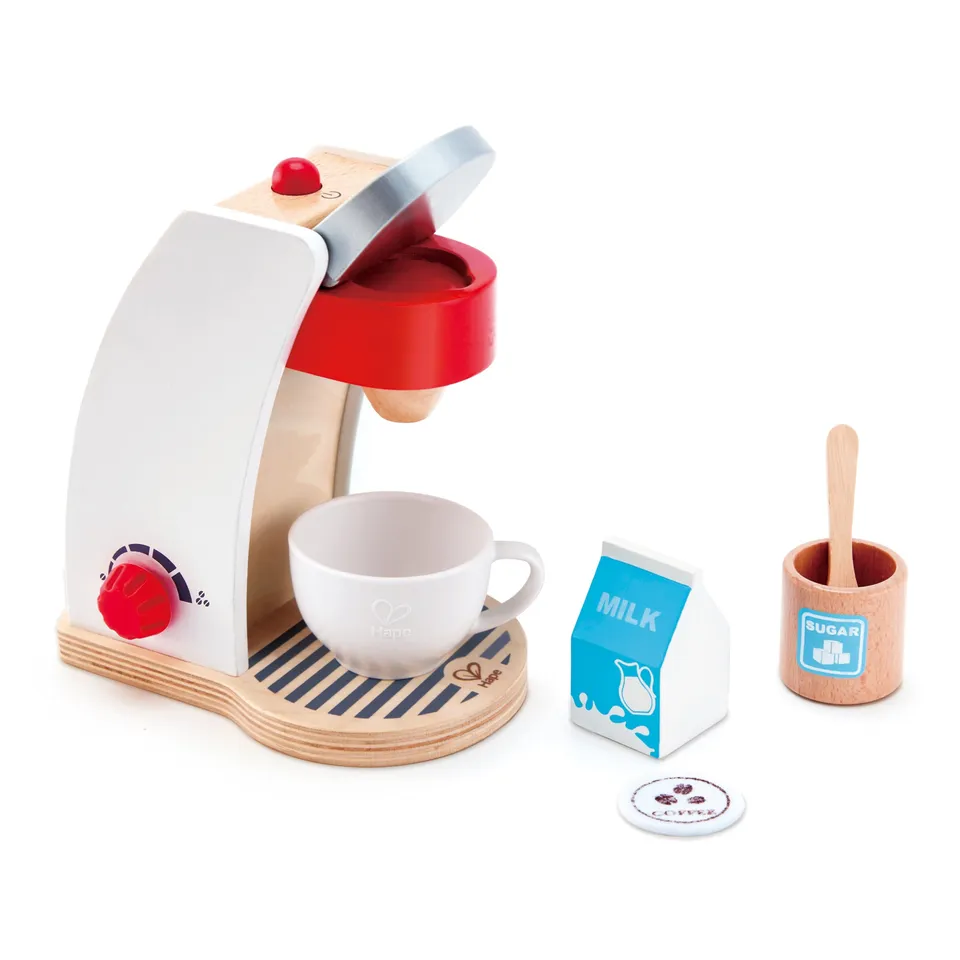 Hape Cucina e accessori Macchinetta del caffè giocattolo in legno dai 2 anni
