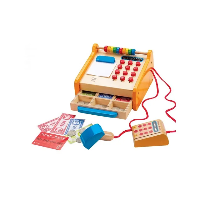 Hape Giochi di ruolo E3121 Registratore di Cassa