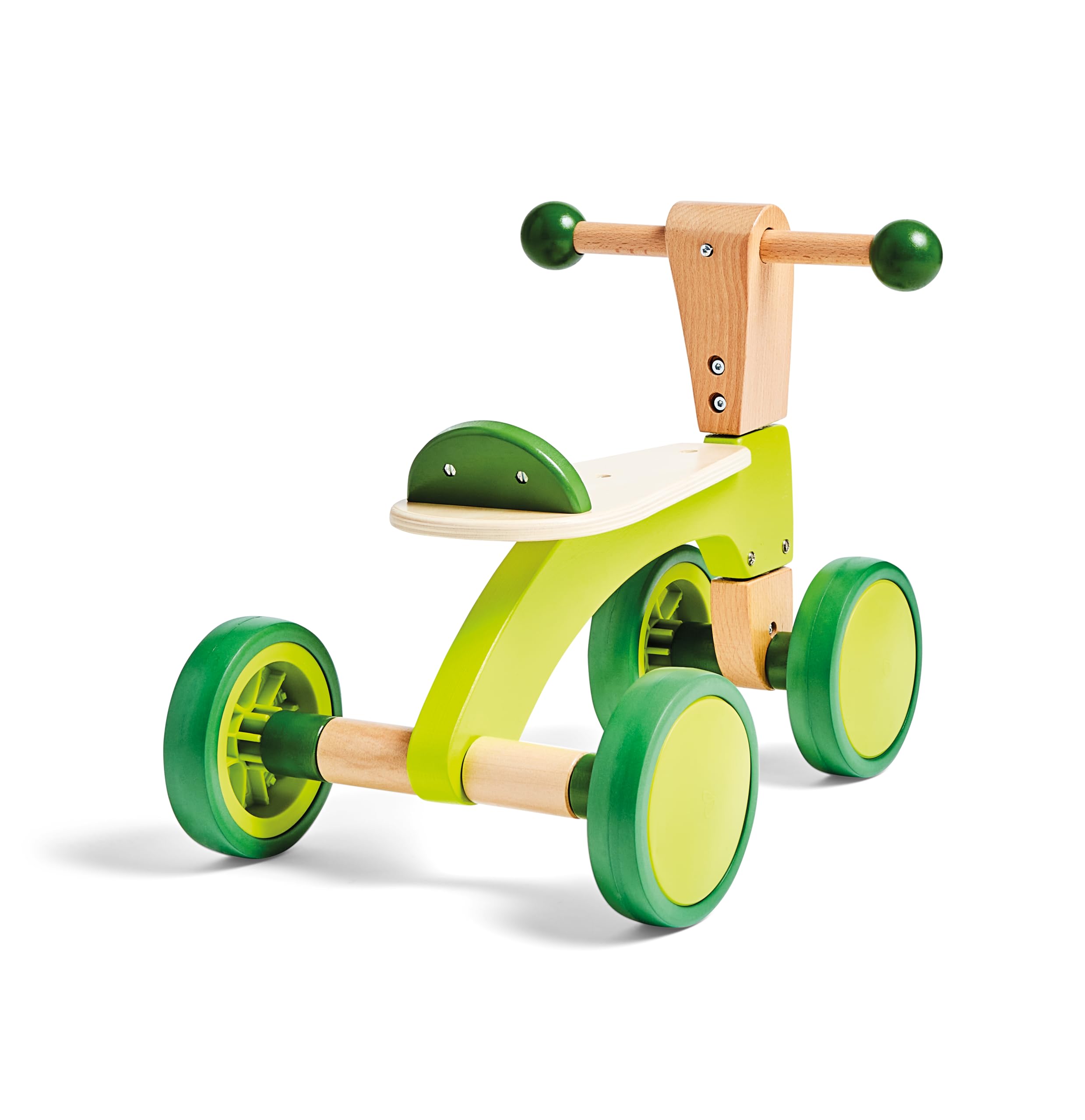Hape Primi passi e bici Scooter a 4 ruote scooter in legno dai 12 mesi