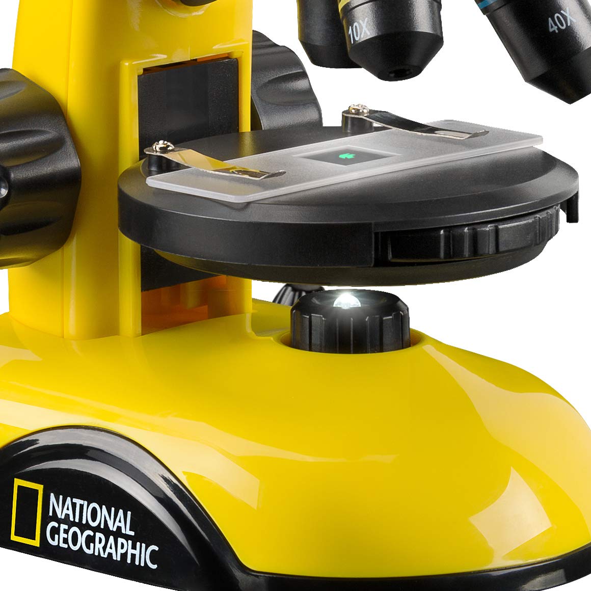 National Geographic Microscopio 40x-800x microscopio con supporto smartphone e accessori