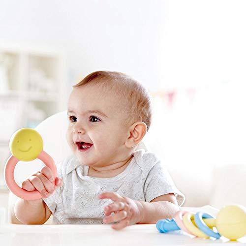 Hape Giocattoli per l'infanzia E0025 anello sonaglio per dentizione