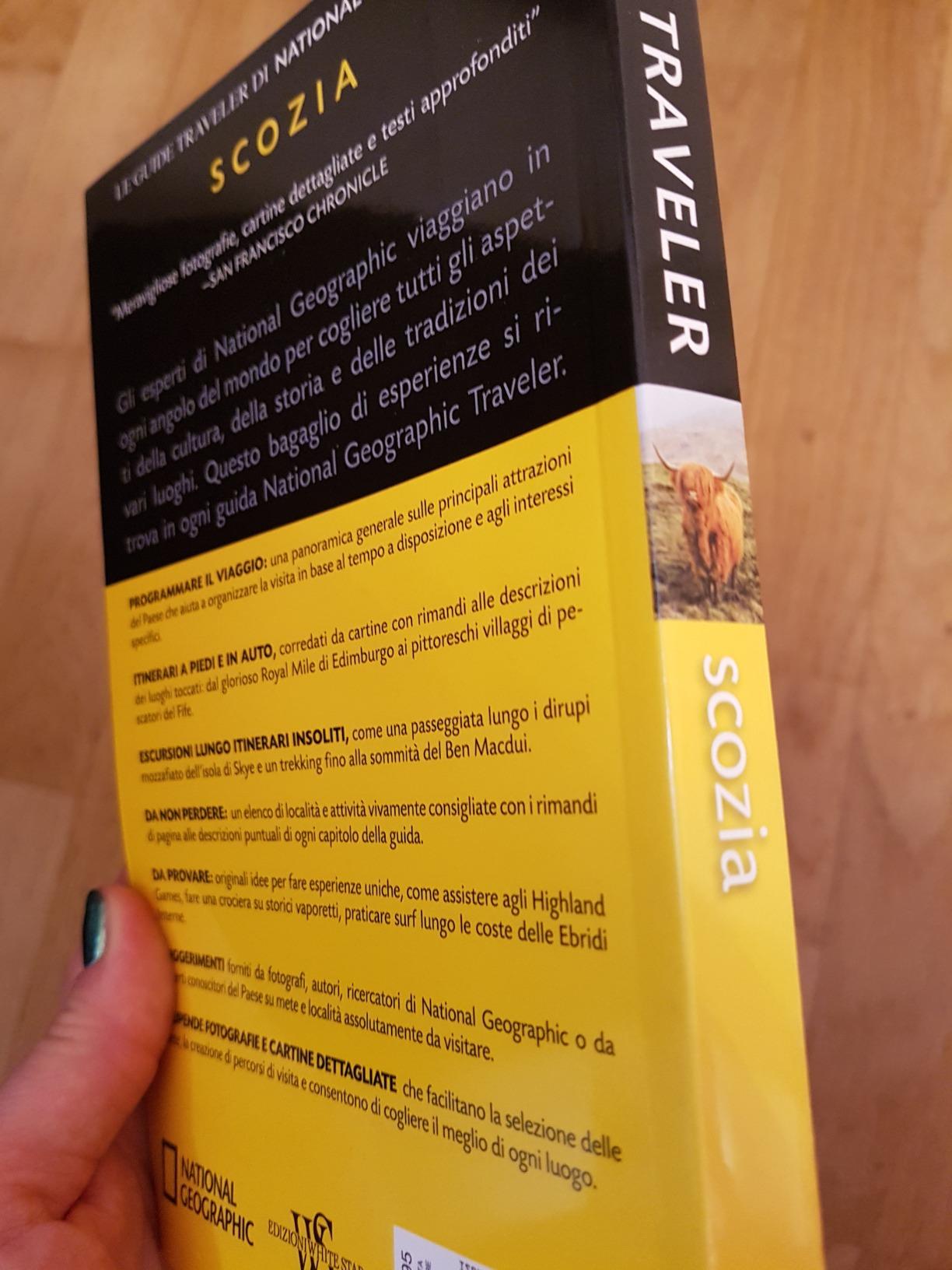 National Geographic Le Guide Traveler Scozia stivali impermeabili neri 42
