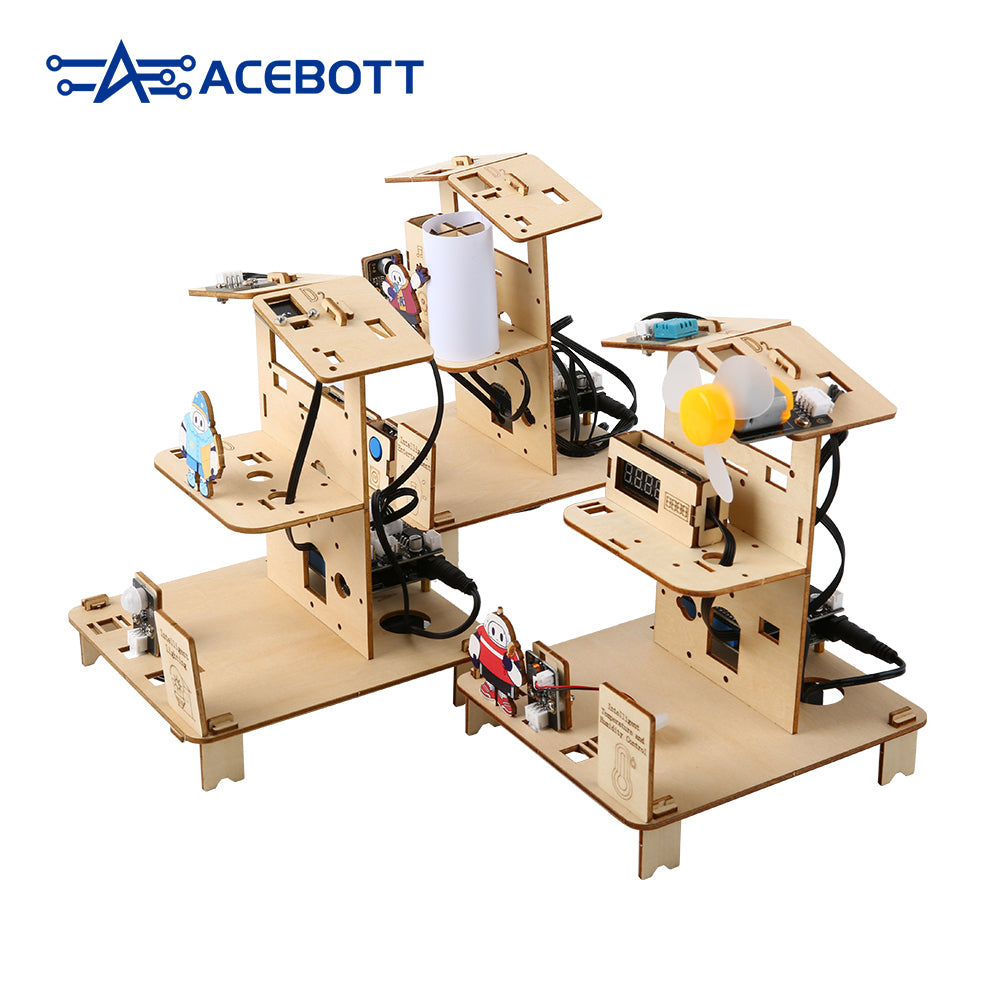 ACEBOTT Education Solution Series QE023 kit casa intelligente livello 1