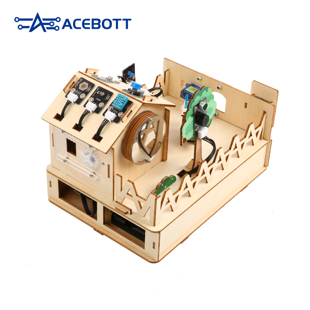 ACEBOTT Explorer Series QE001 kit smart home IoT ESP32 per 8-12 anni