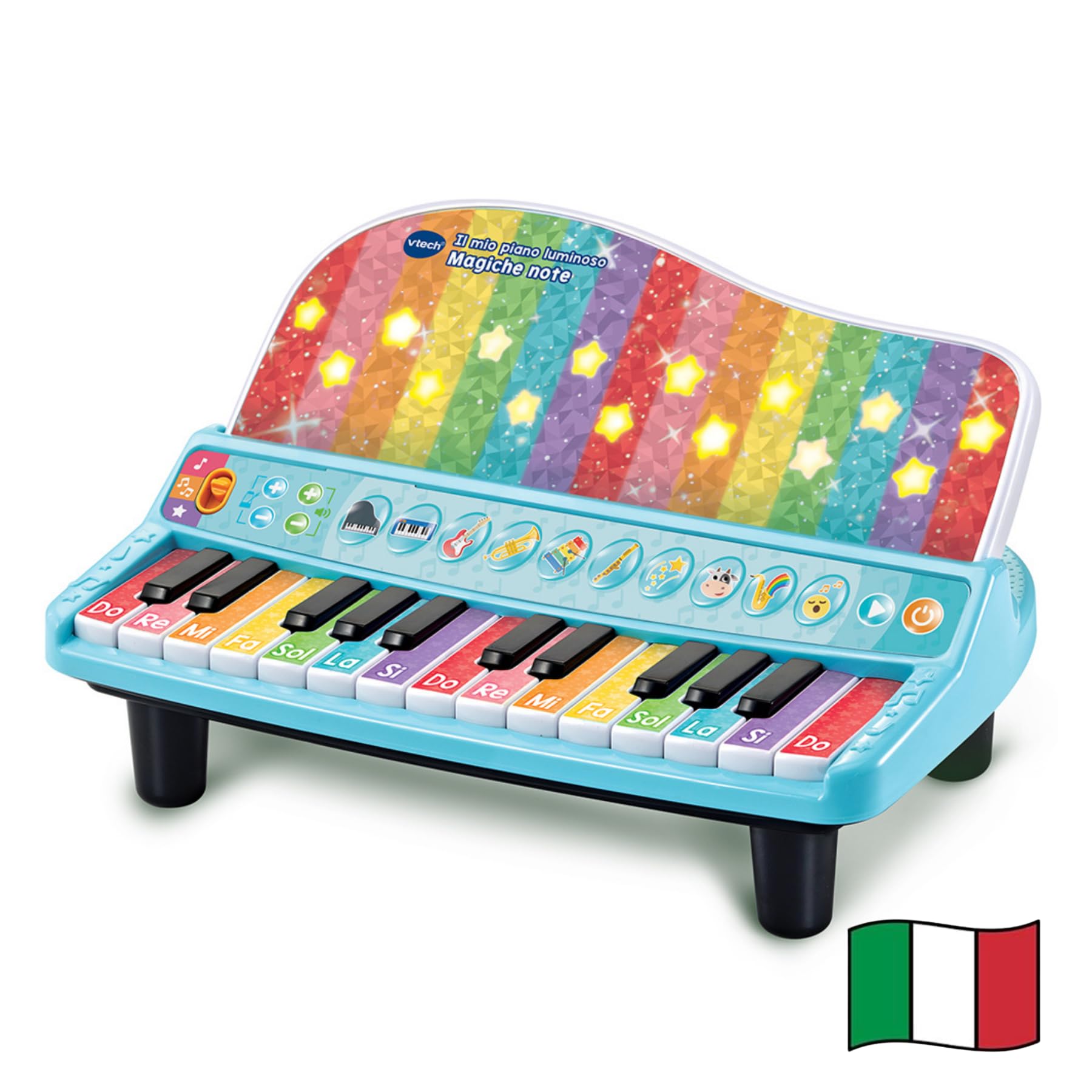 VTech Il Mio Piano Luminoso Magiche Note pianoforte luci 25 tasti