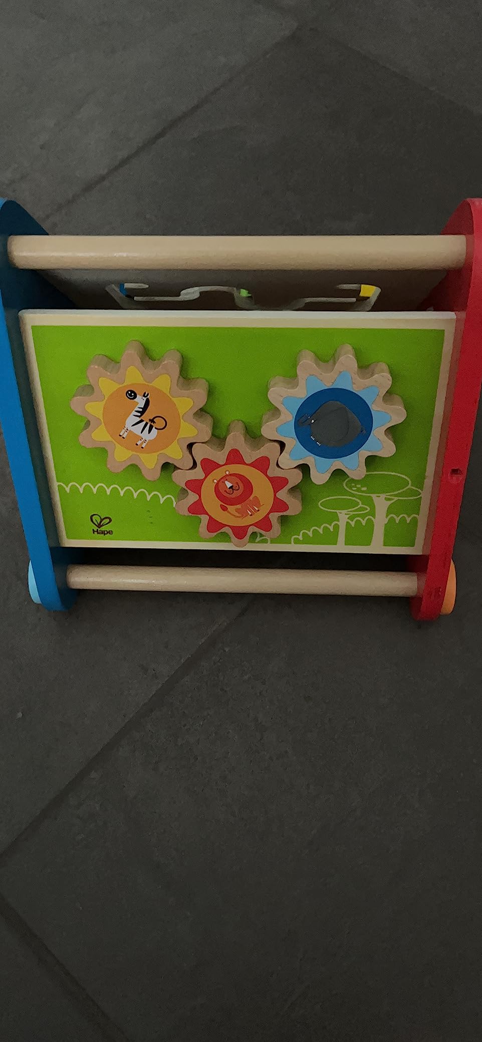 Hape E0434 triangolo multiattività portatile 5 in 1