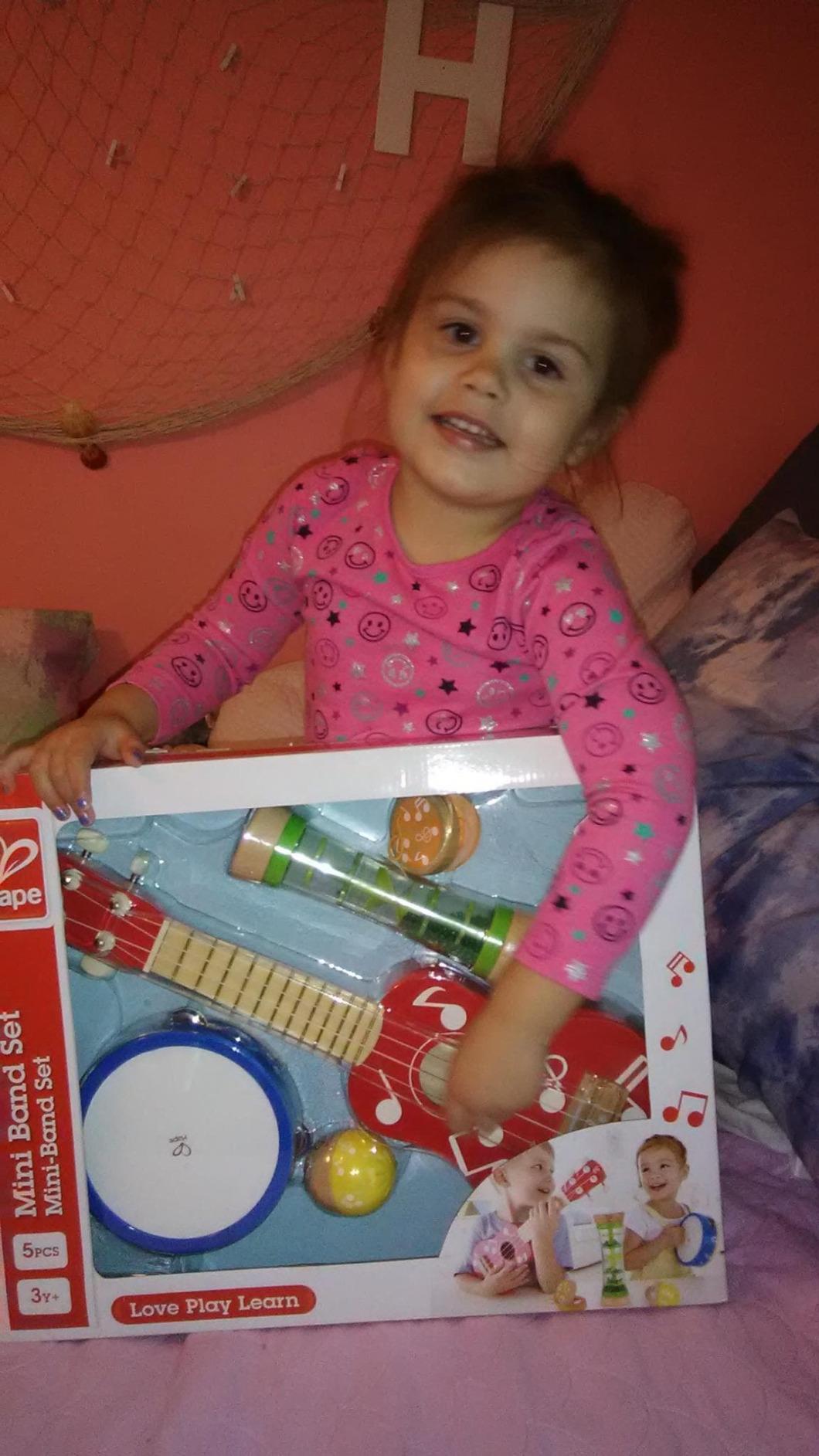 Hape Giochi musicali Mini Band set 5 pezzi strumenti musicali