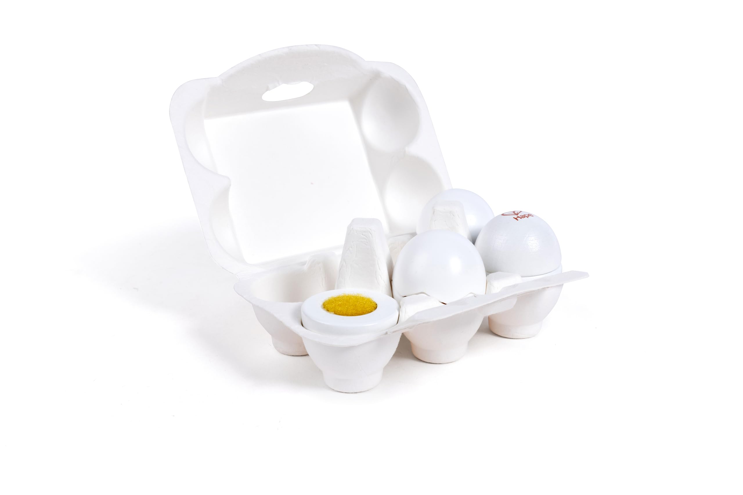 Hape Cucina e accessori Cartone delle Uova set di sei uova in legno