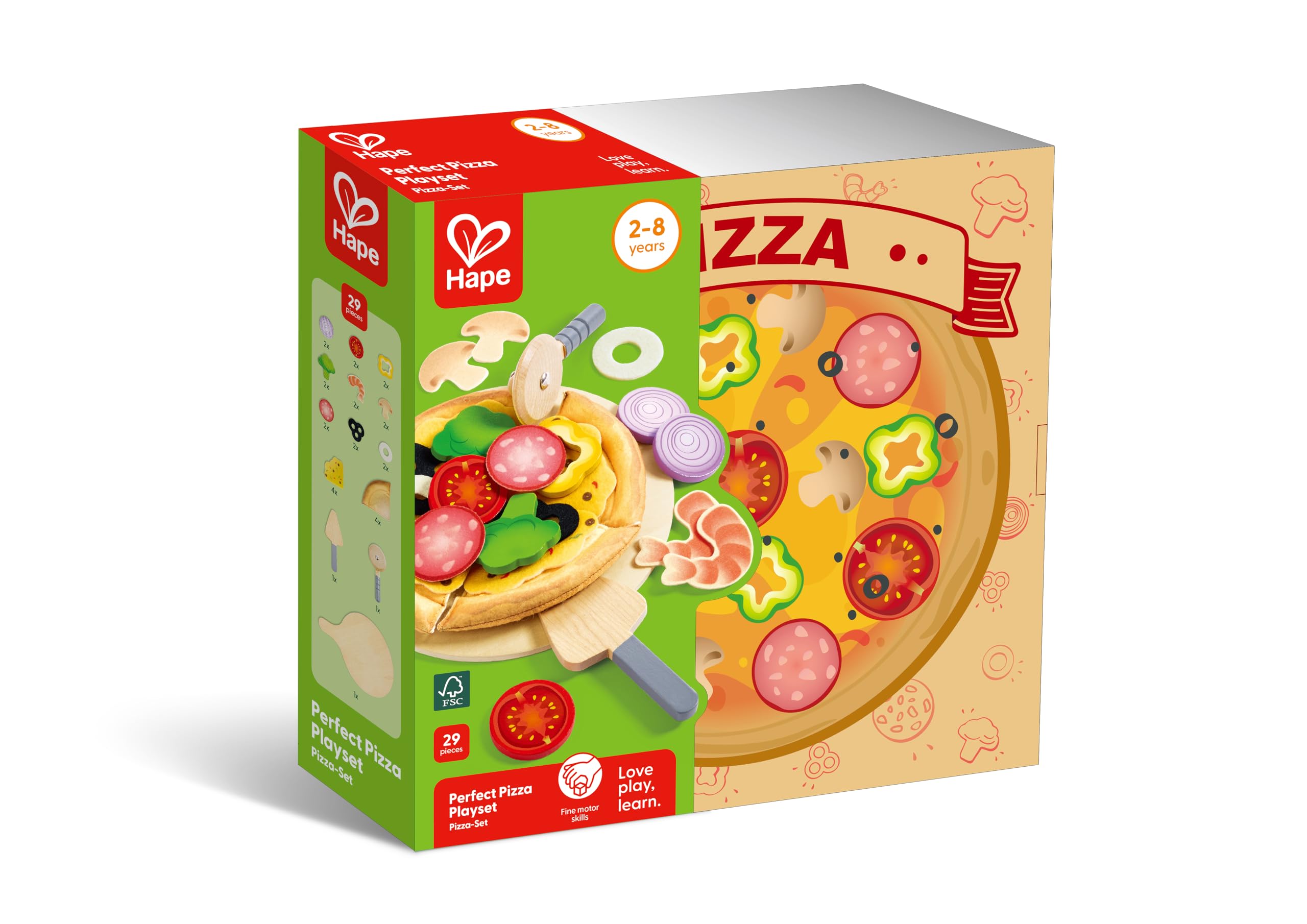 Hape Cucina e accessori E3173 set da gioco pizza
