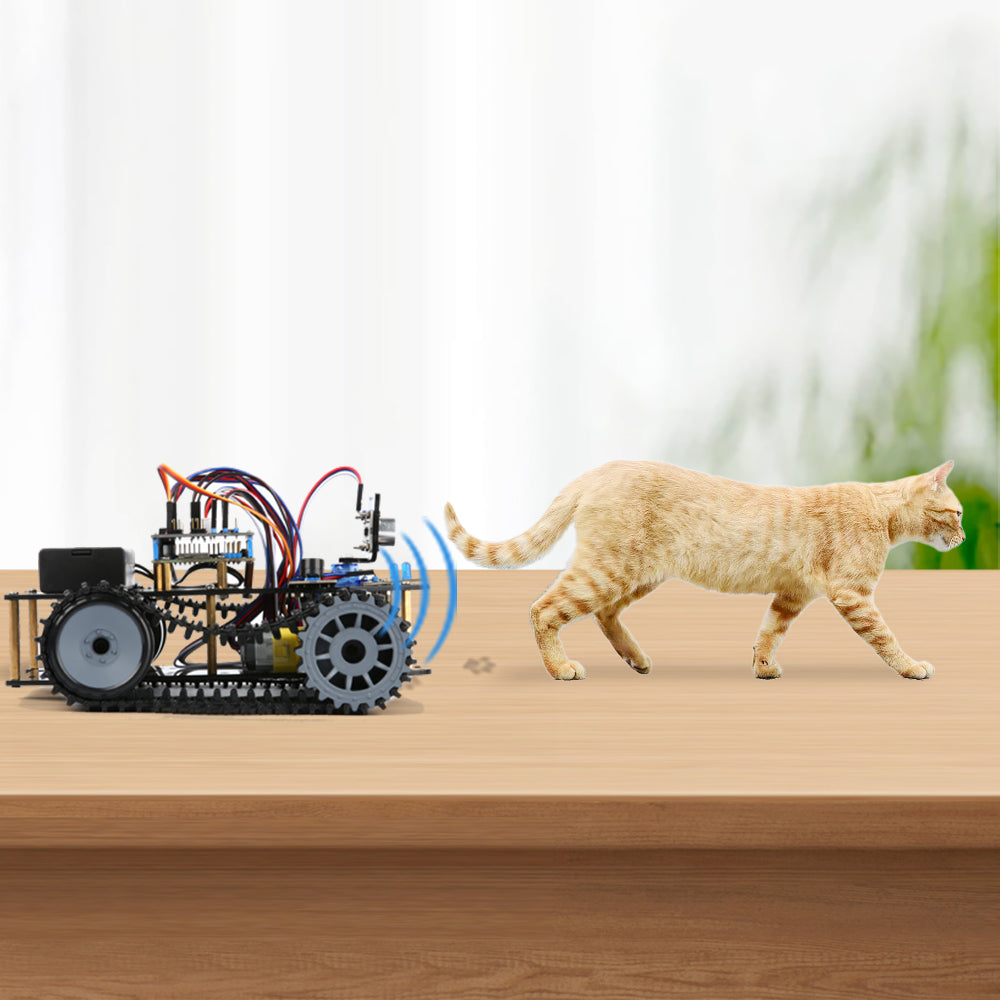 ACEBOTT Explorer Series QD004 ESP32 kit robot cingolato programmabile