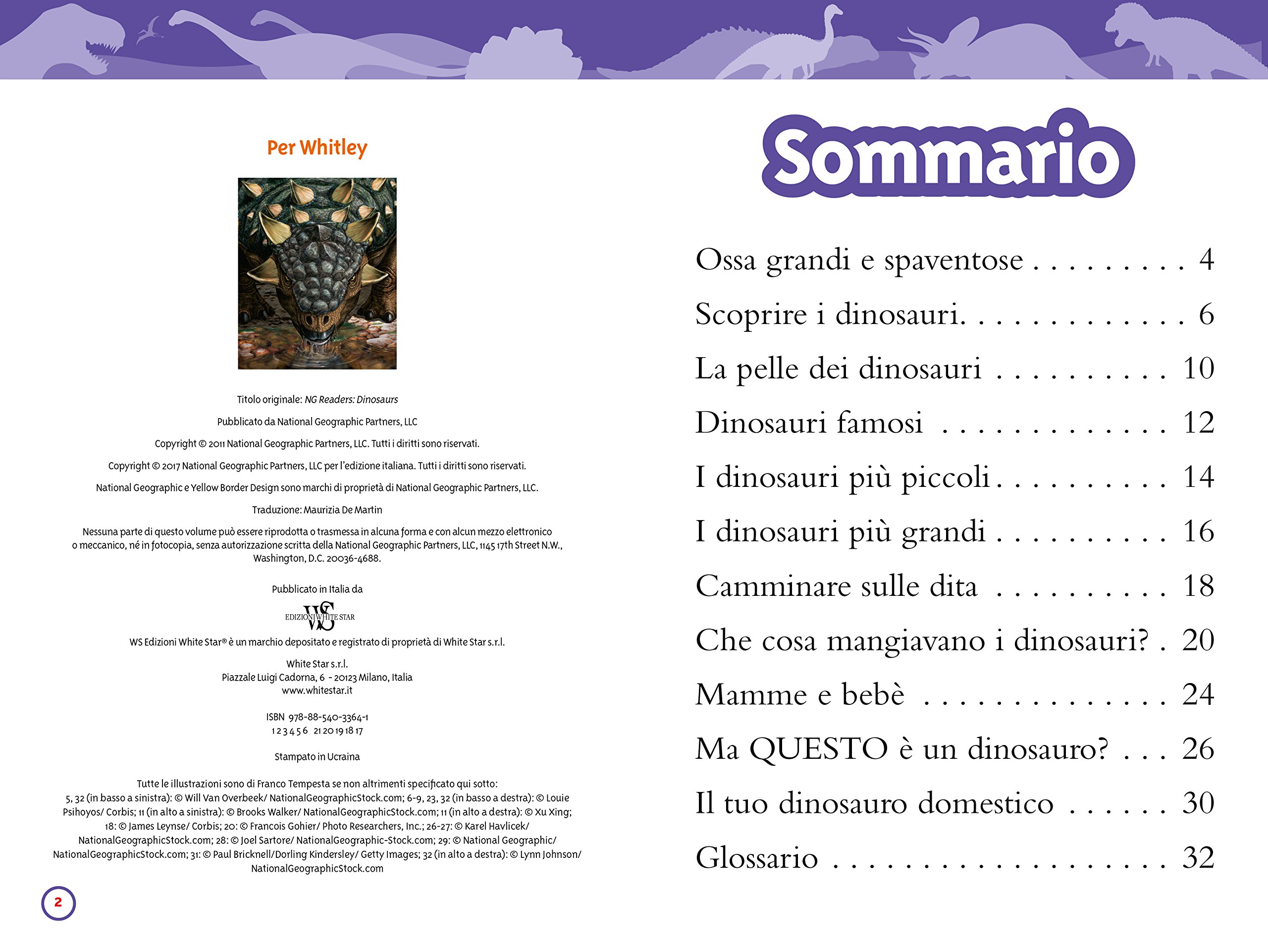 National Geographic Kids – Libri Dinosauri Livello 2 libro