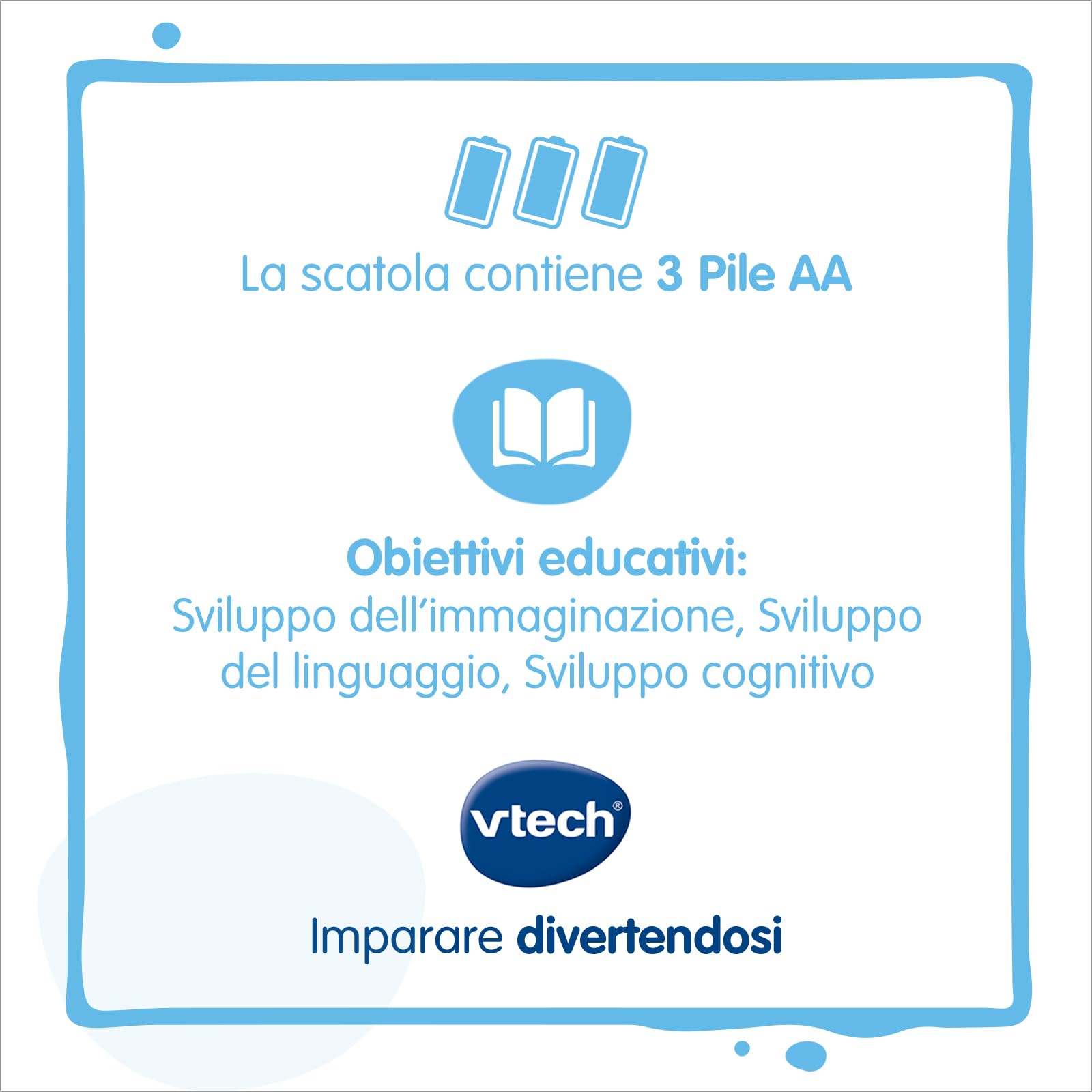 V-Tech Giocattoli 1-3 anni Il Mio Magico Cestino da Picnic gioco interattivo