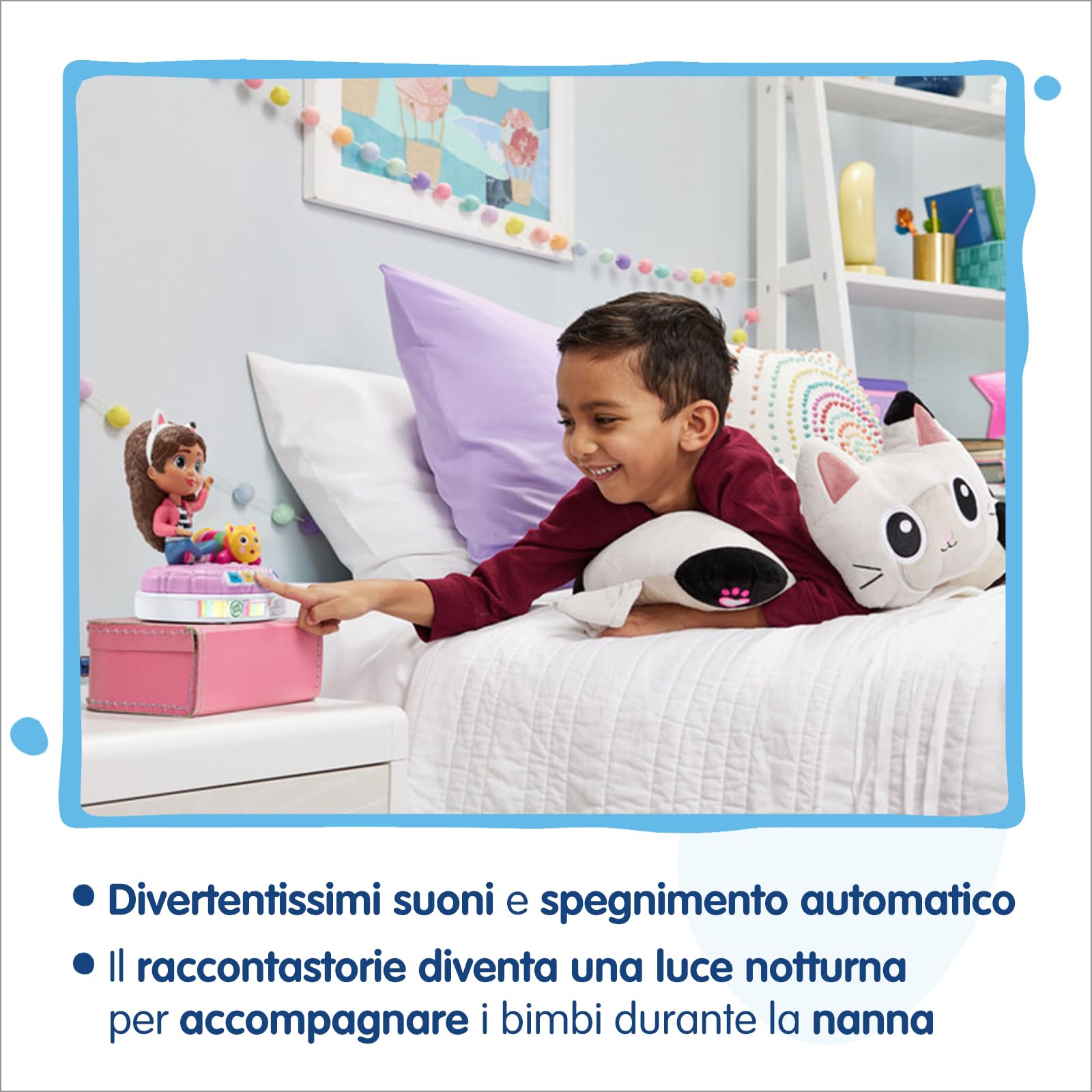 V-Tech Giocattoli 3-6 anni Racconta Storie Luminoso di Gabby raccontastorie interattivo