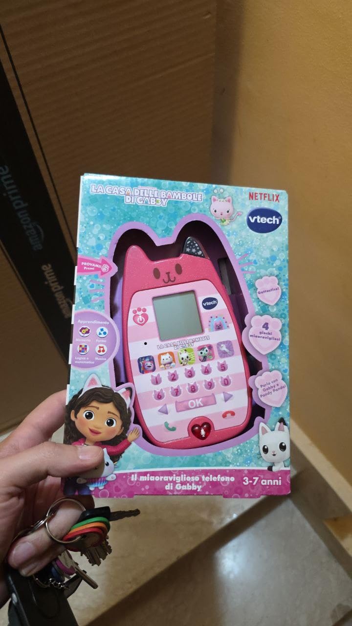 VTech Giocattoli 3-6 anni Il mio meraviglioso telefono di Gabby giocattolo rosa