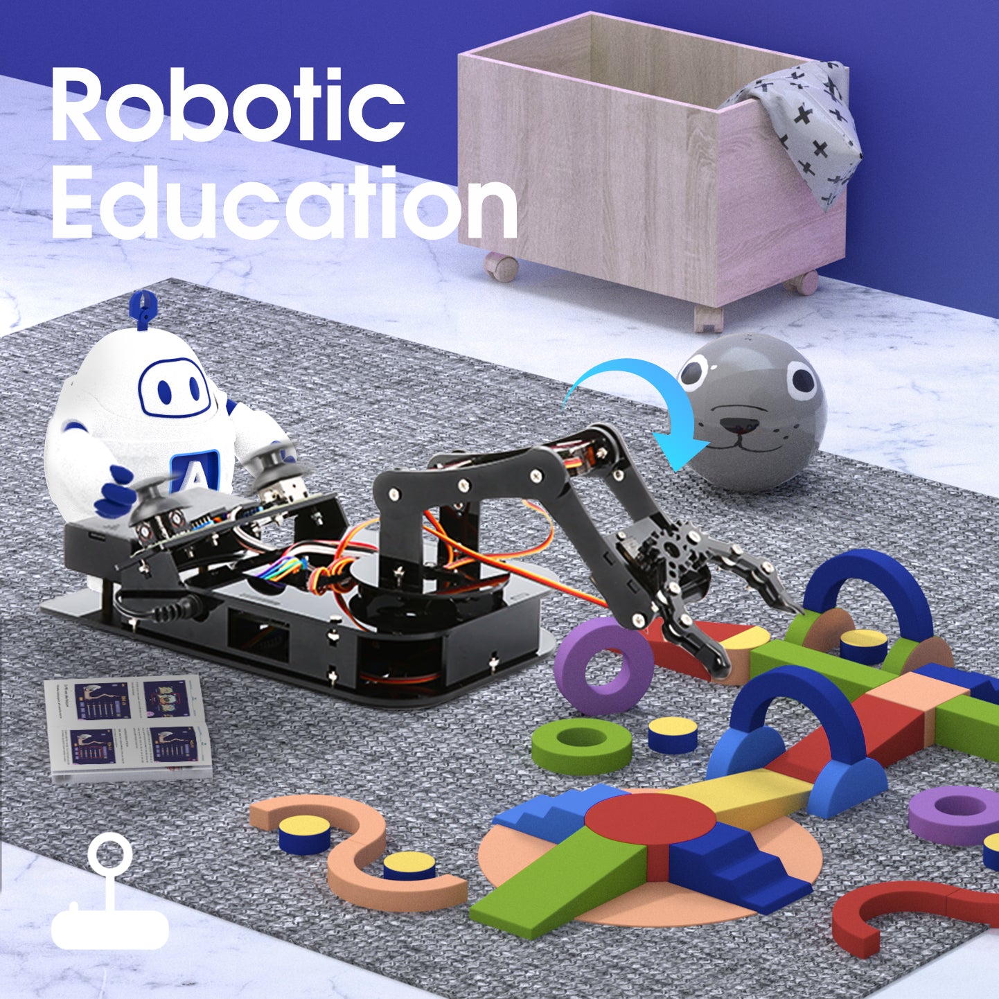 ACEBOTT Inventor Series QD022 braccio robotico programmabile ESP32