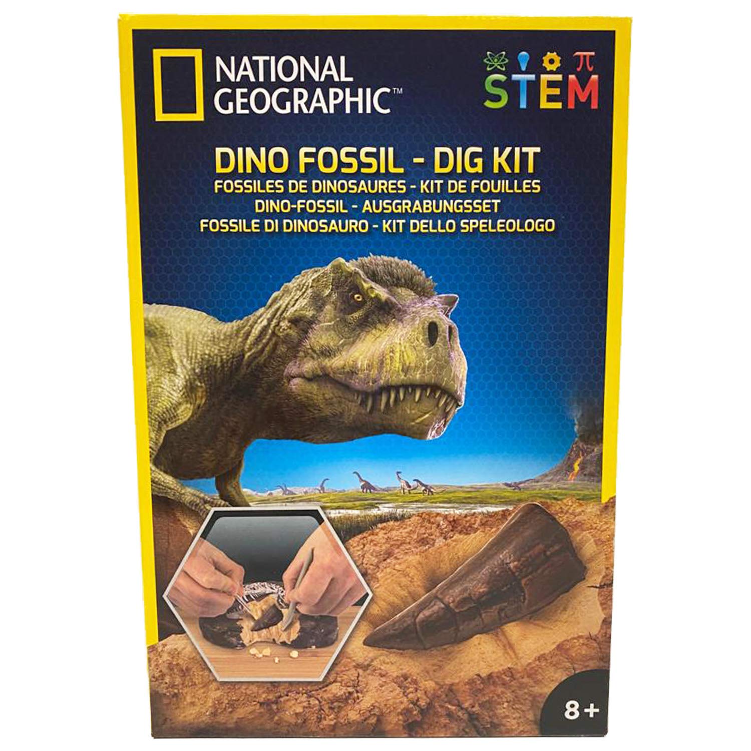 National Geographic Kit scientifici e di scoperta Kit Scavare 3 Insetti