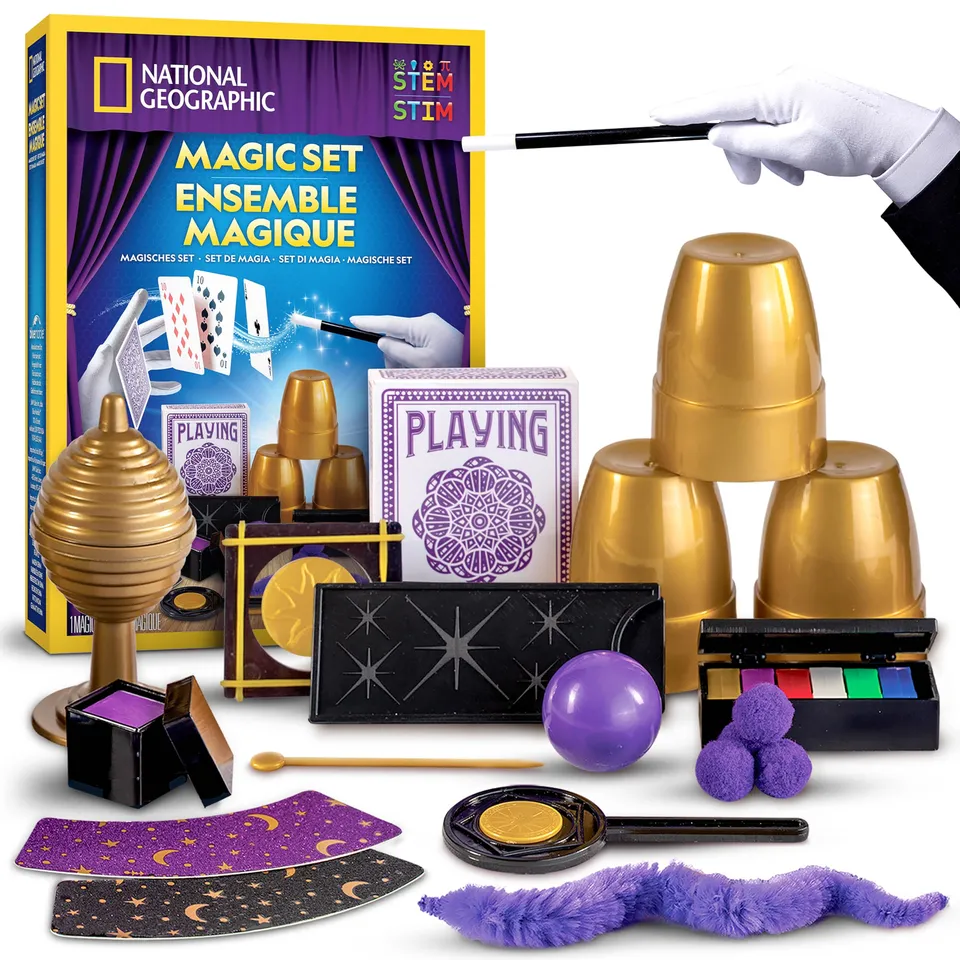 National Geographic Kids – Giochi e puzzle gioco di magia 45 trucchi con video
