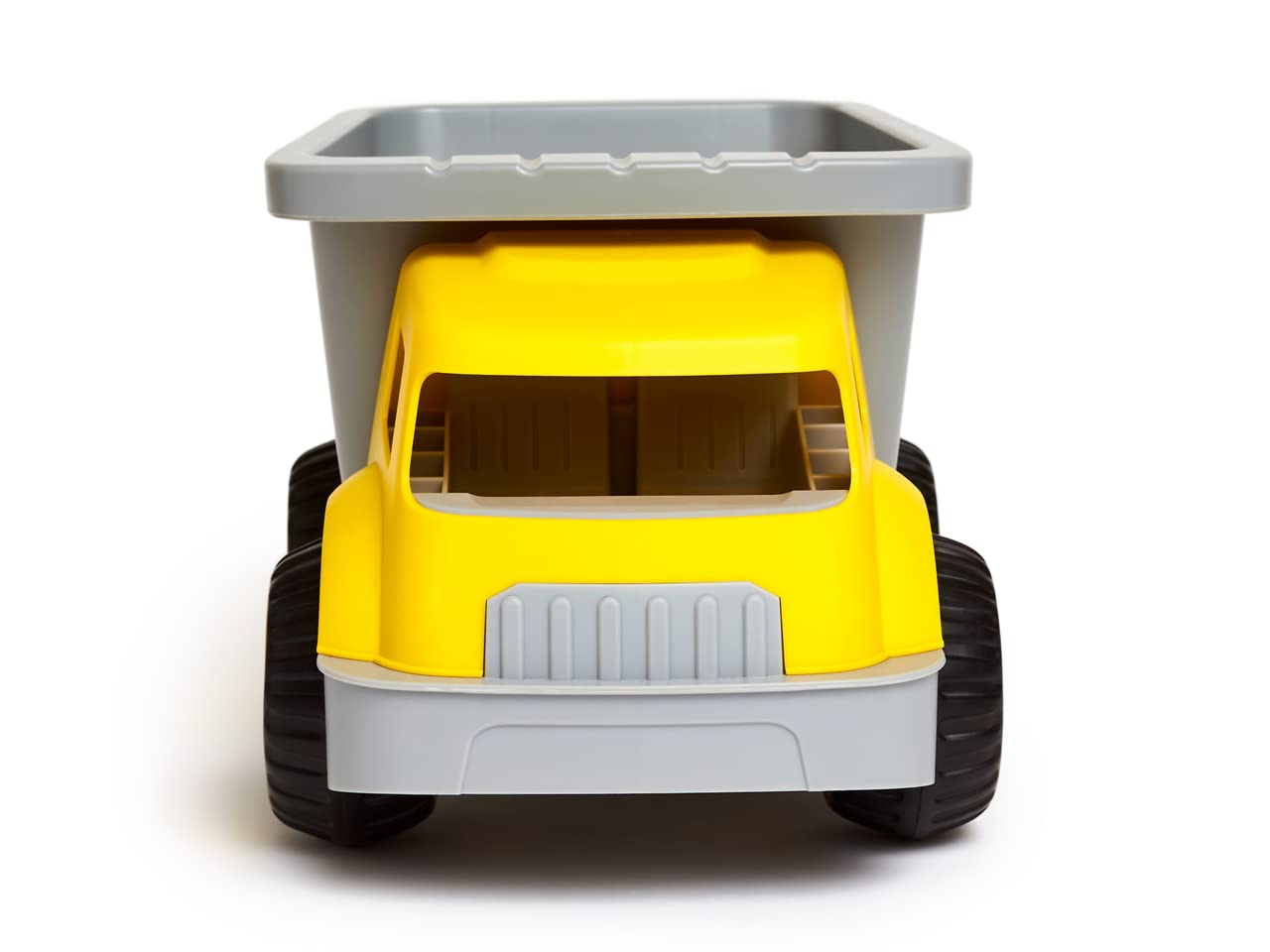 Hape Giochi autoribaltabile Carica e Trasporta camion giallo