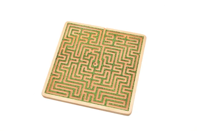 Il Pianeta delle idee Giocare Labirinto tavola in legno 24×24 cm