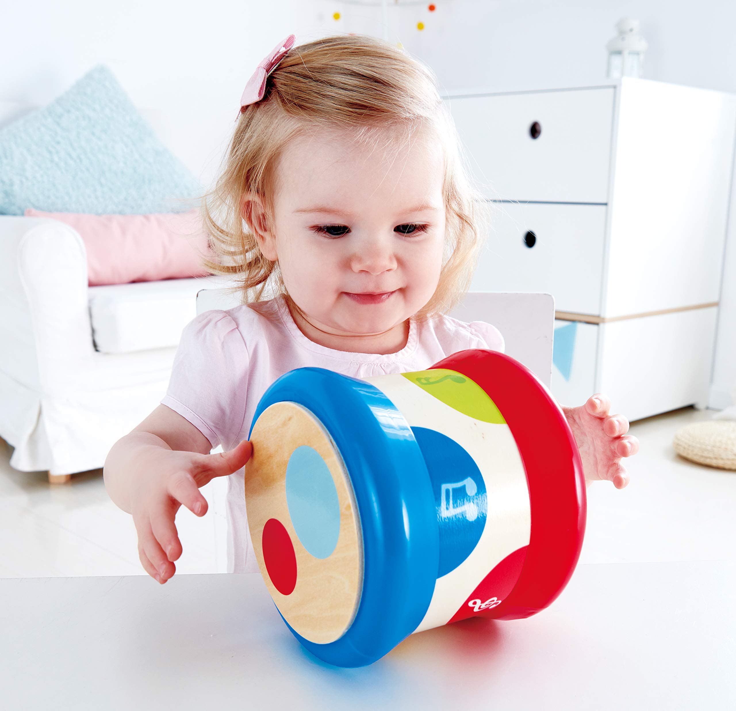 Hape Giochi musicali Baby Tamburo tamburo musicale dai 6 mesi
