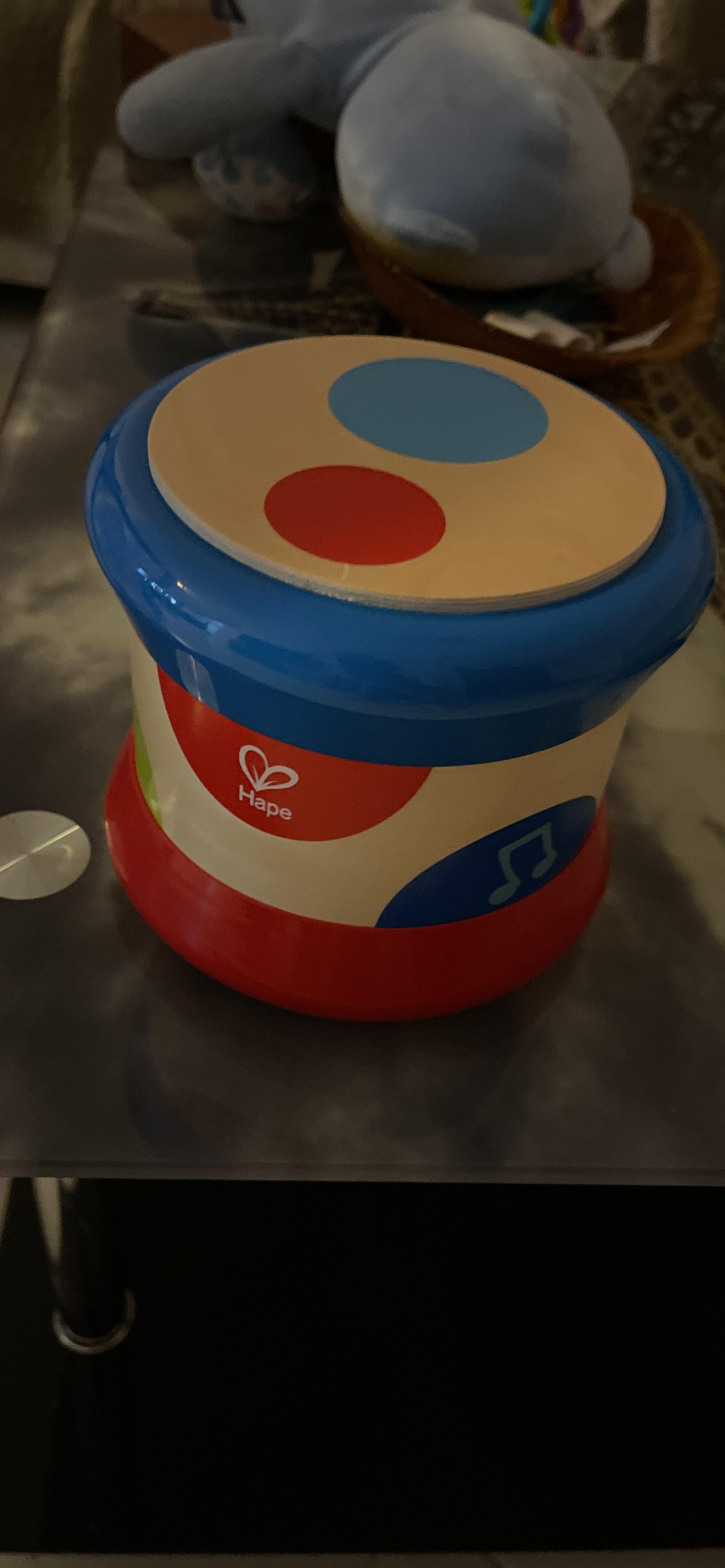 Hape Giochi musicali Baby Tamburo tamburo musicale dai 6 mesi