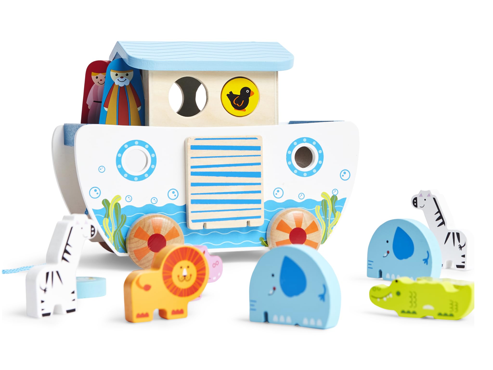 Hape Giocattoli educativi Arca di Noè gioco in legno forme