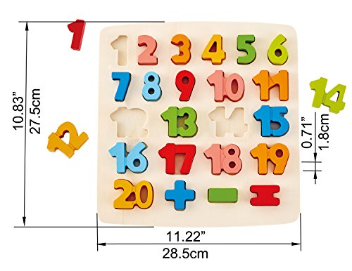 Hape Giocattoli educativi Puzzle matematico in legno