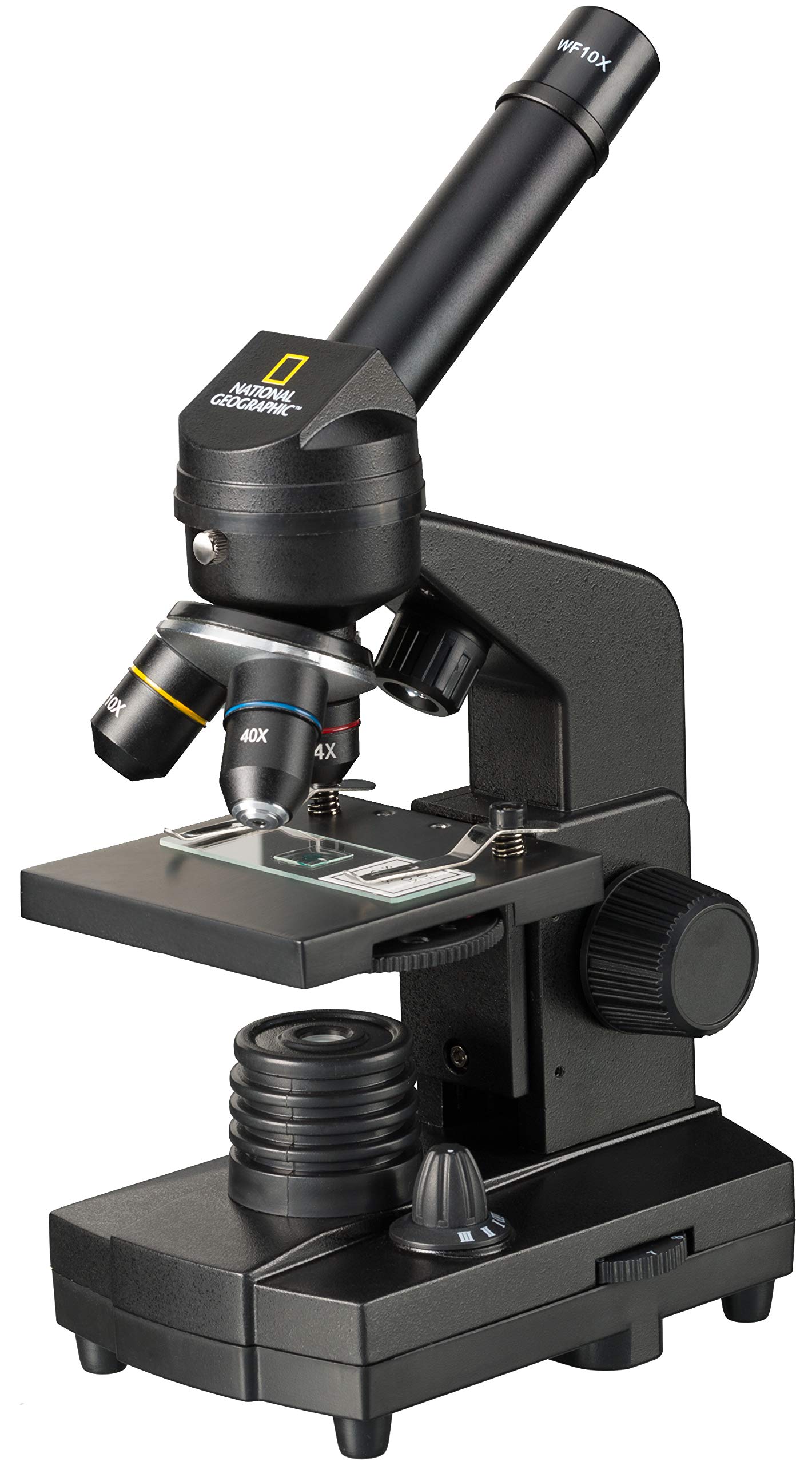 National Geographic Microscopi 9039001 Microscopio 40X-1280X con smartphone
