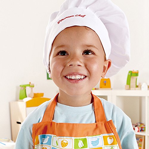 Hape Cucina e accessori E3119 set di grembiuli per cuochi