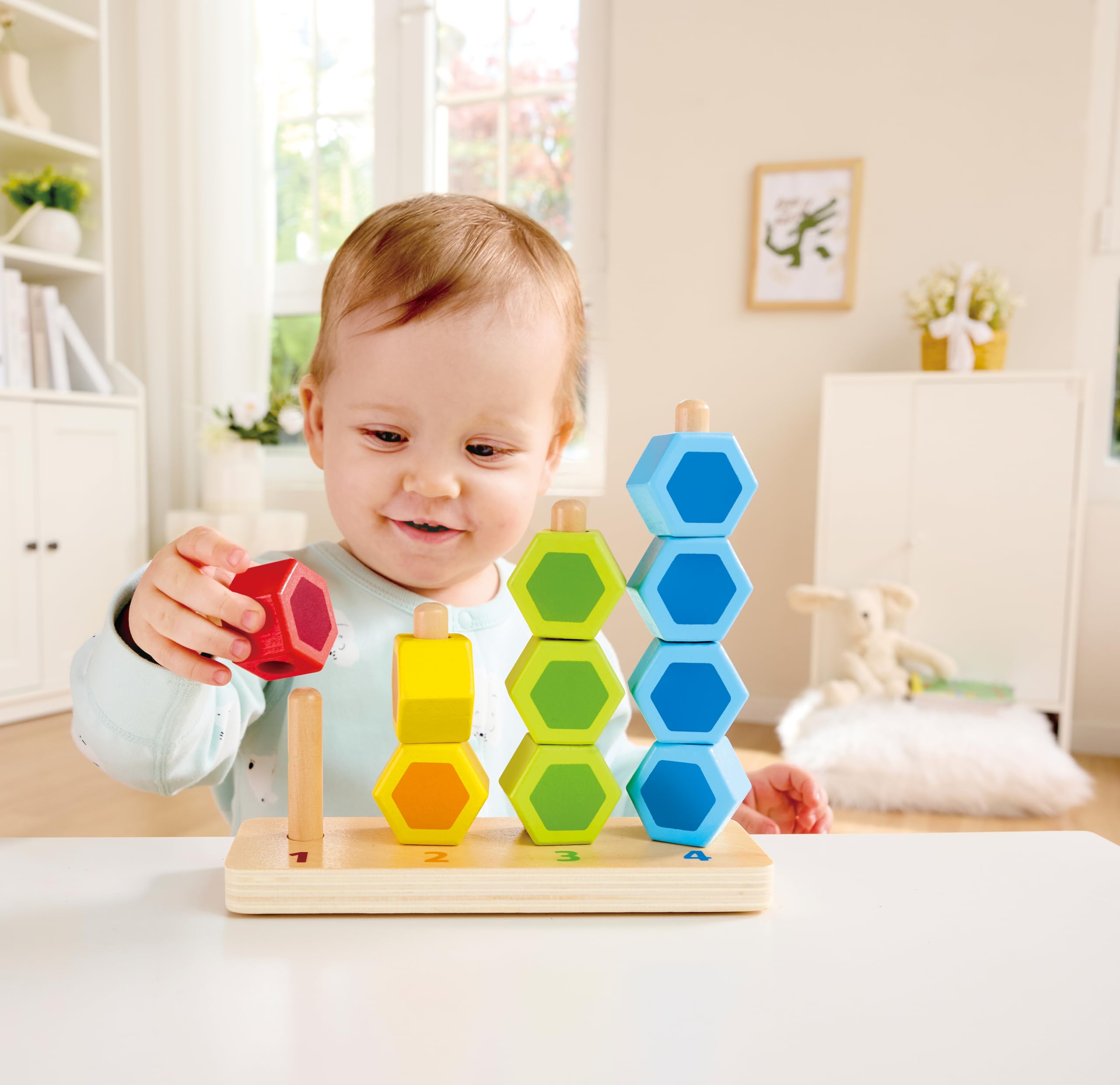Hape Giocattoli per le abilità motorie E0504 Pallottoliere gioco educativo