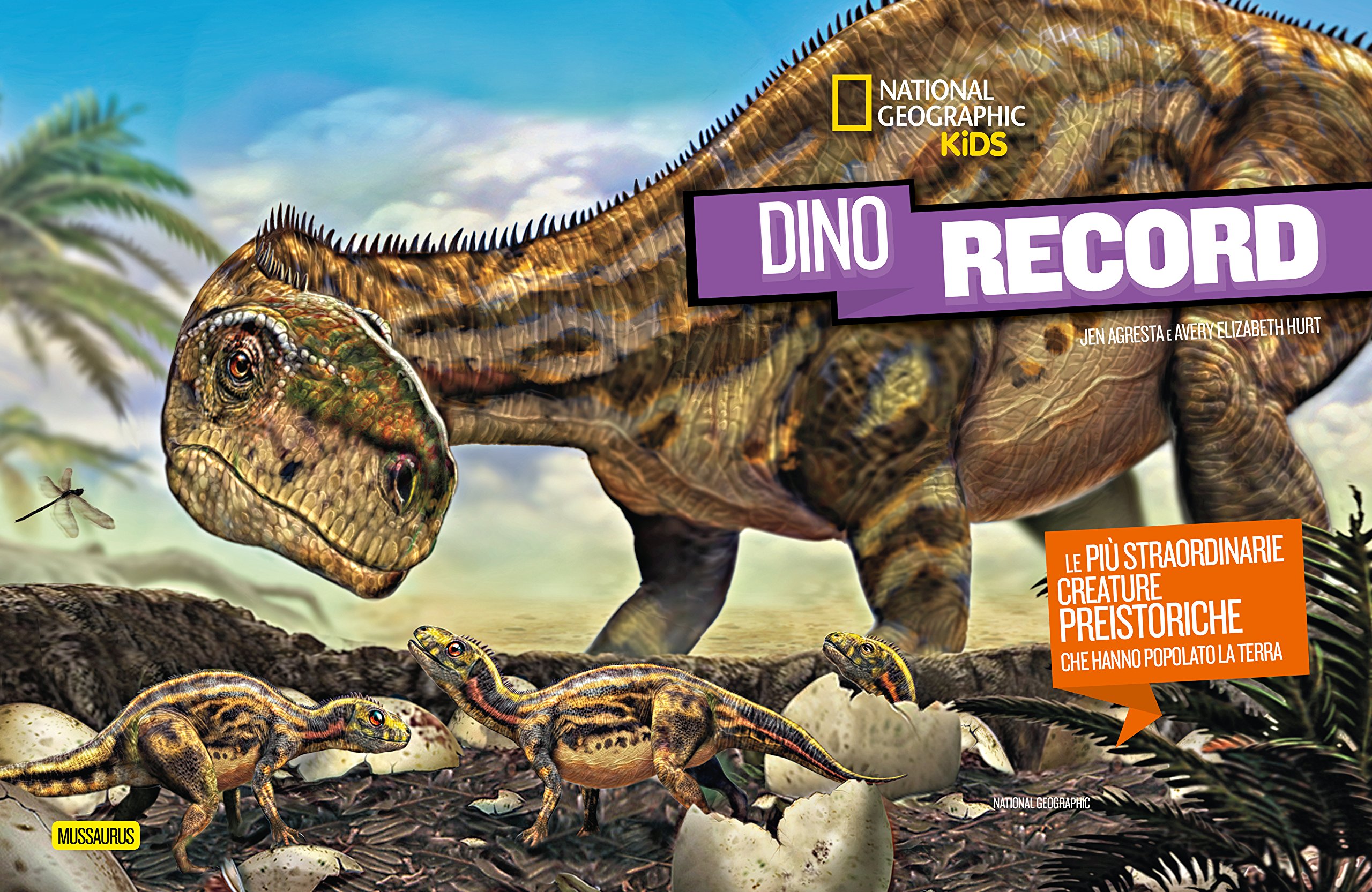 National Geographic Kids – Libri Dino Record libro a colori