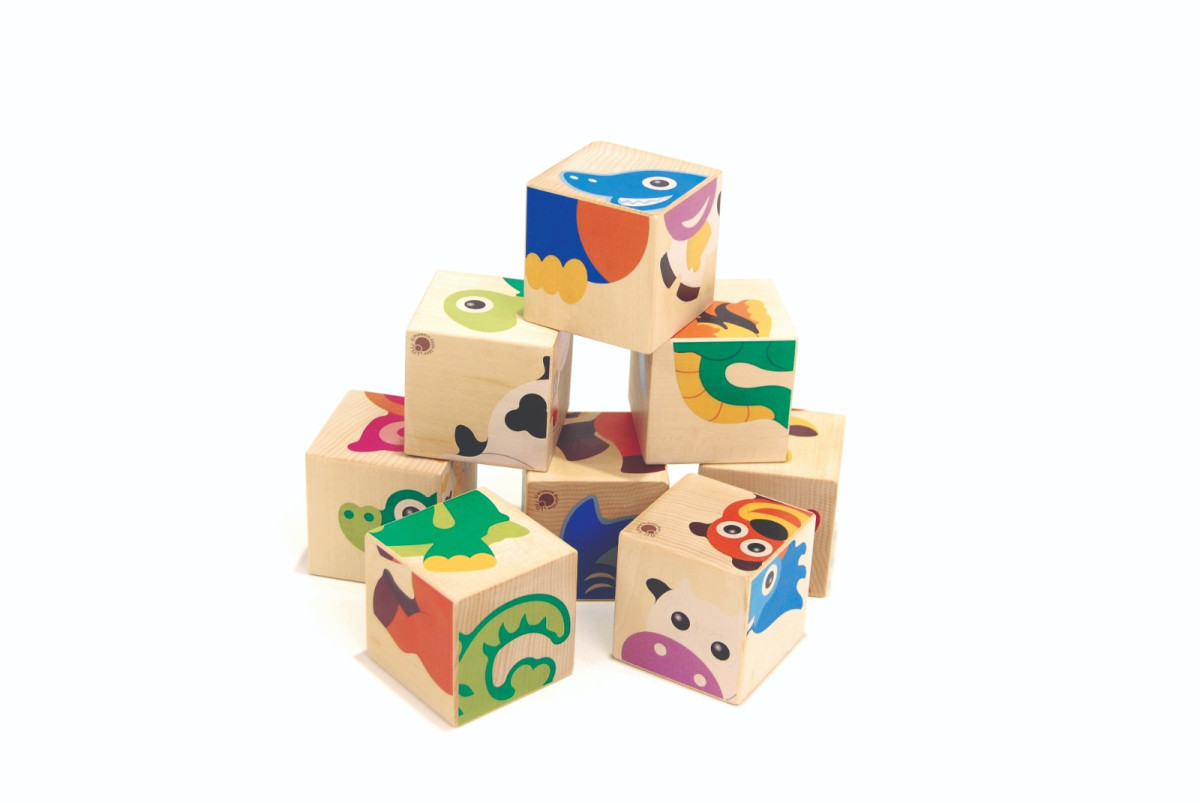 Il Pianeta delle idee Giocare Cubotto – Puzzle 3D in legno