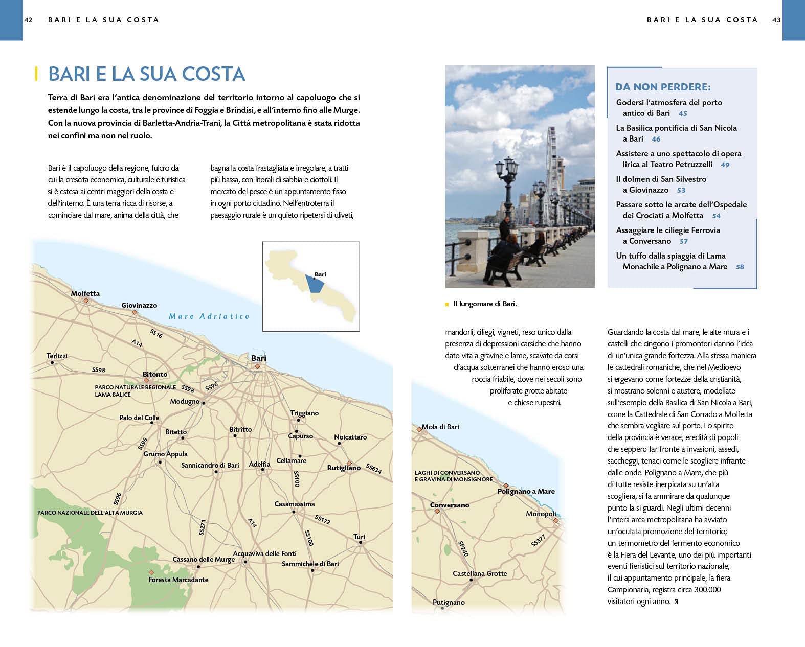 National Geographic Traveler Puglia guida turistica con mappa
