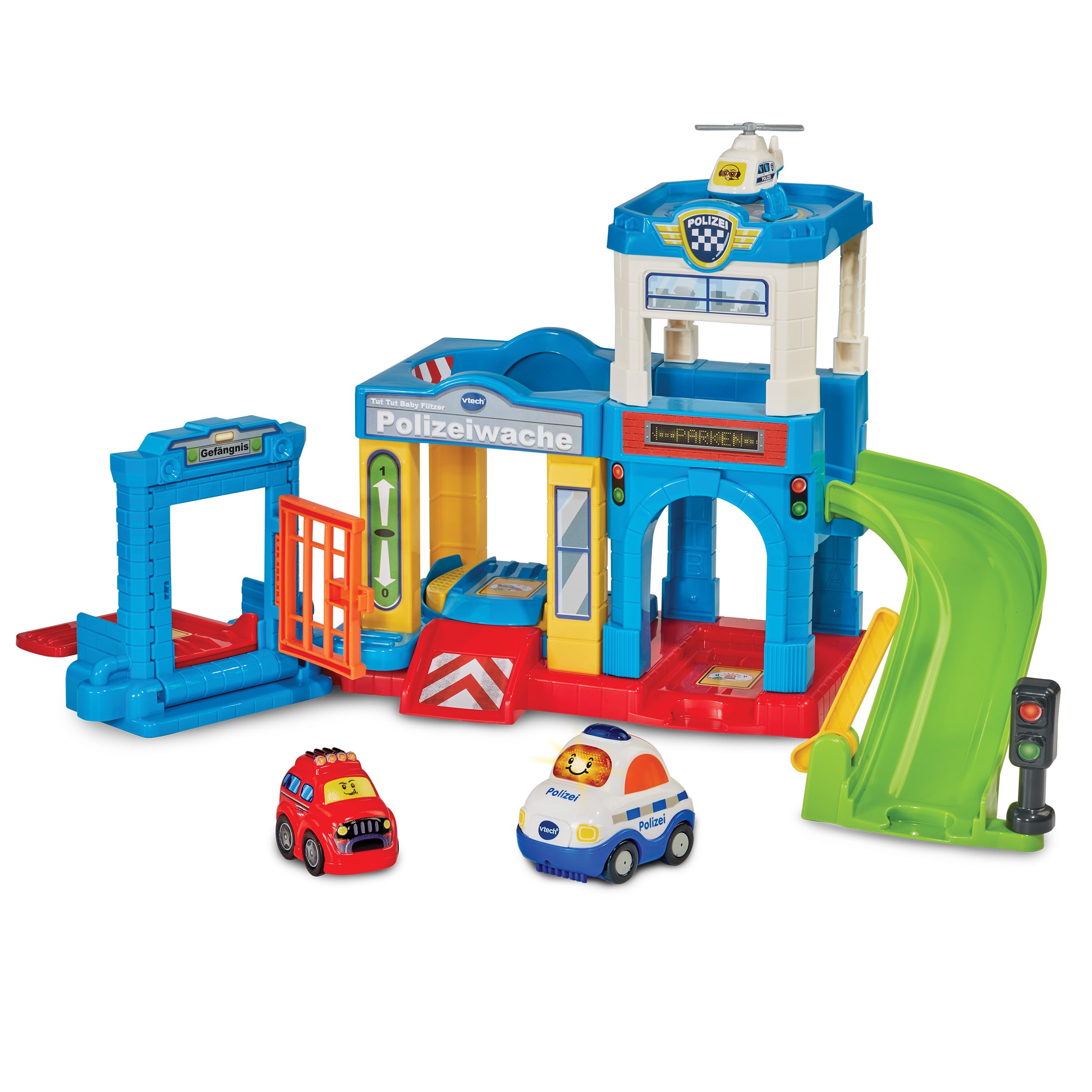 VTech Giocattoli 0-12 mesi TUT Baby Flitzer set gioco auto della polizia