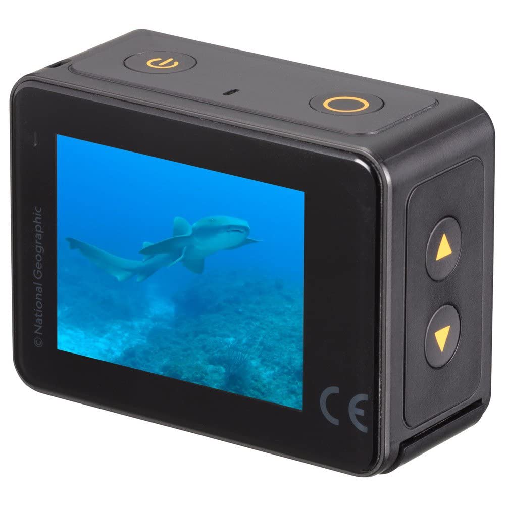 National Geographic Explorer 6 action cam 4K nera impermeabile 10 m