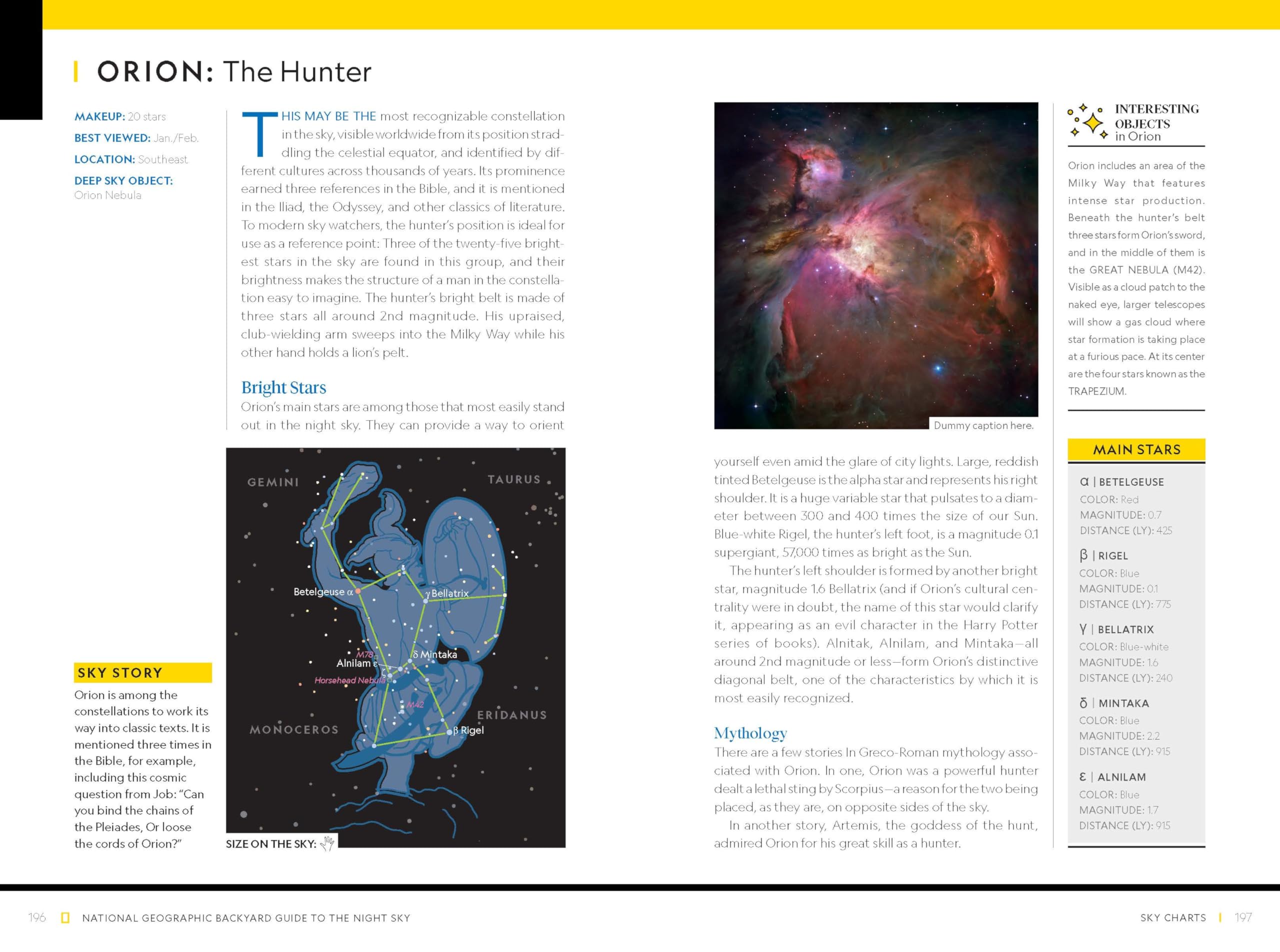 National Geographic – Libri Backyard Guide Night Sky 2nd Edition guida