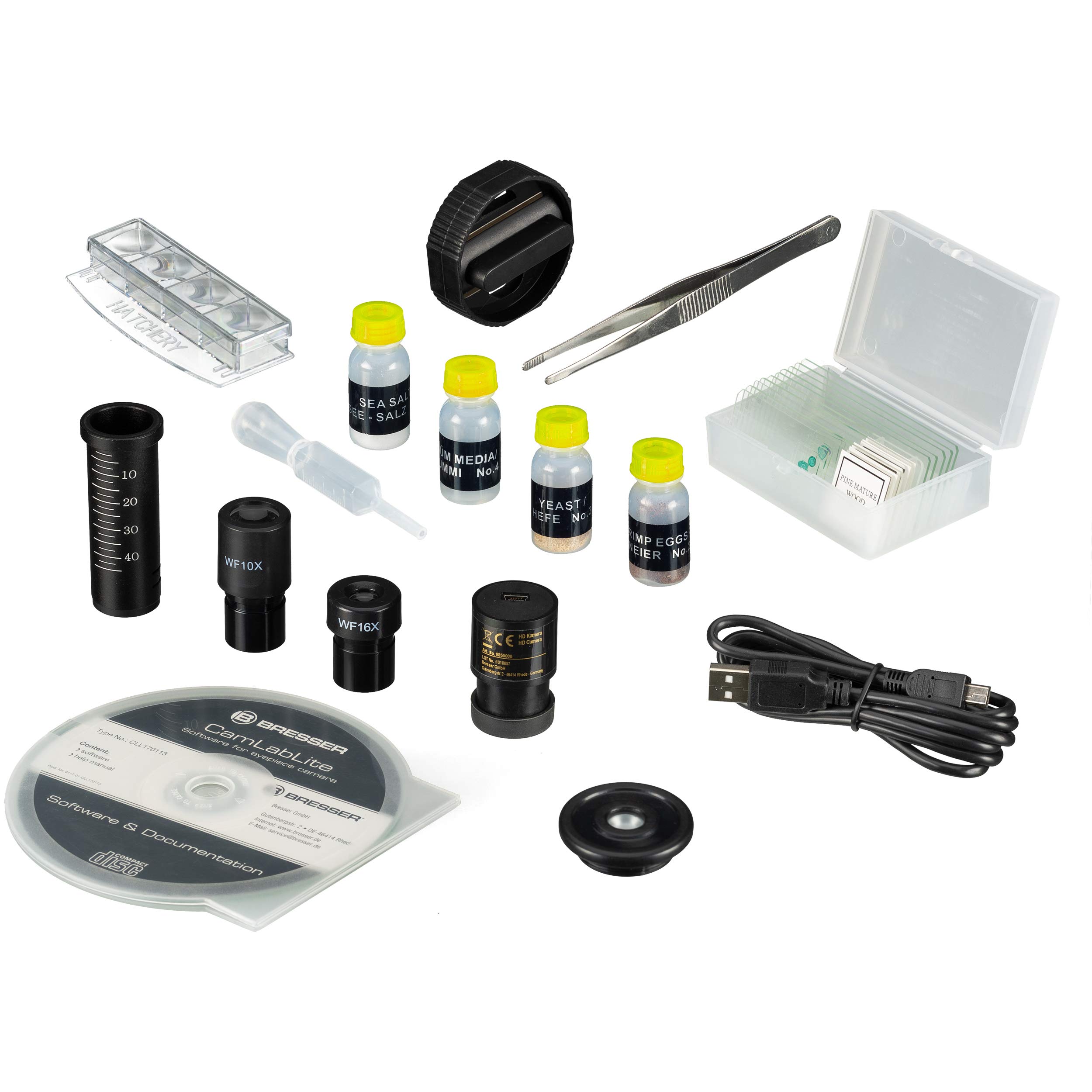 National Geographic Microscopi 9039100 microscopio 40x–1024x USB