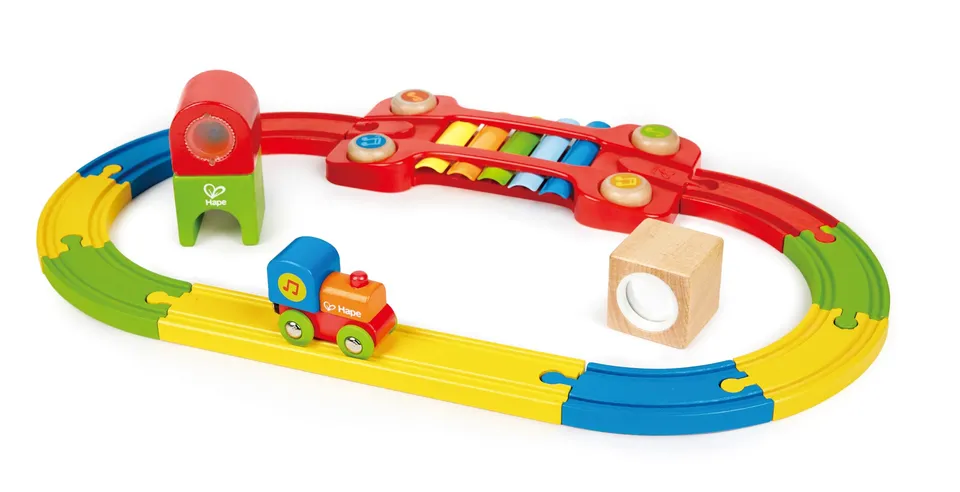 Hape Treno Pista treno musicale con xilofono