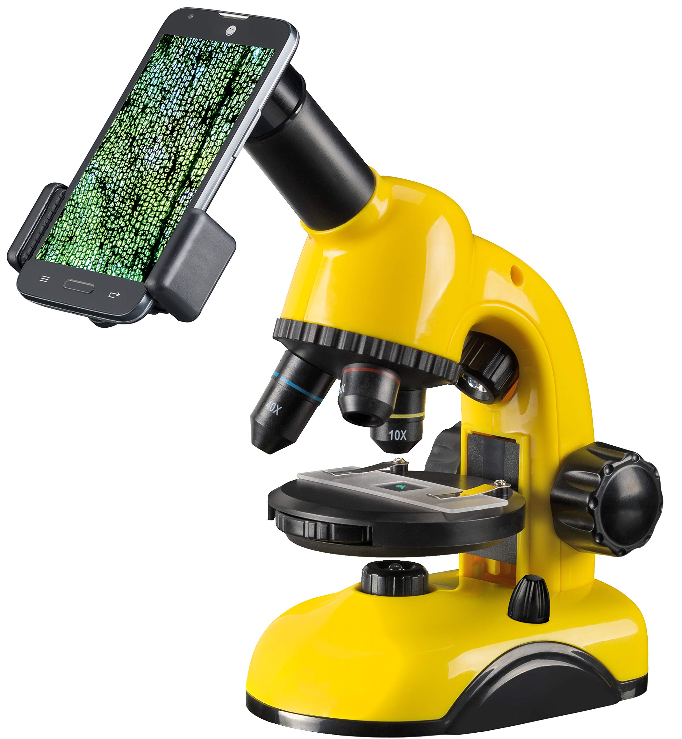 National Geographic Microscopio 40x-800x microscopio con supporto smartphone e accessori
