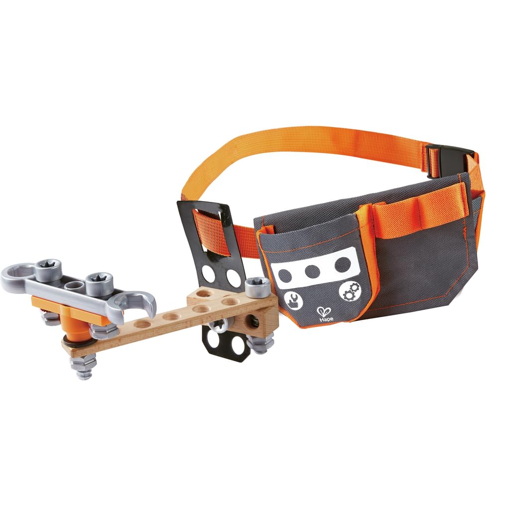 Hape Junior Inventor Cintura dello Scienziato con strumenti e custodia