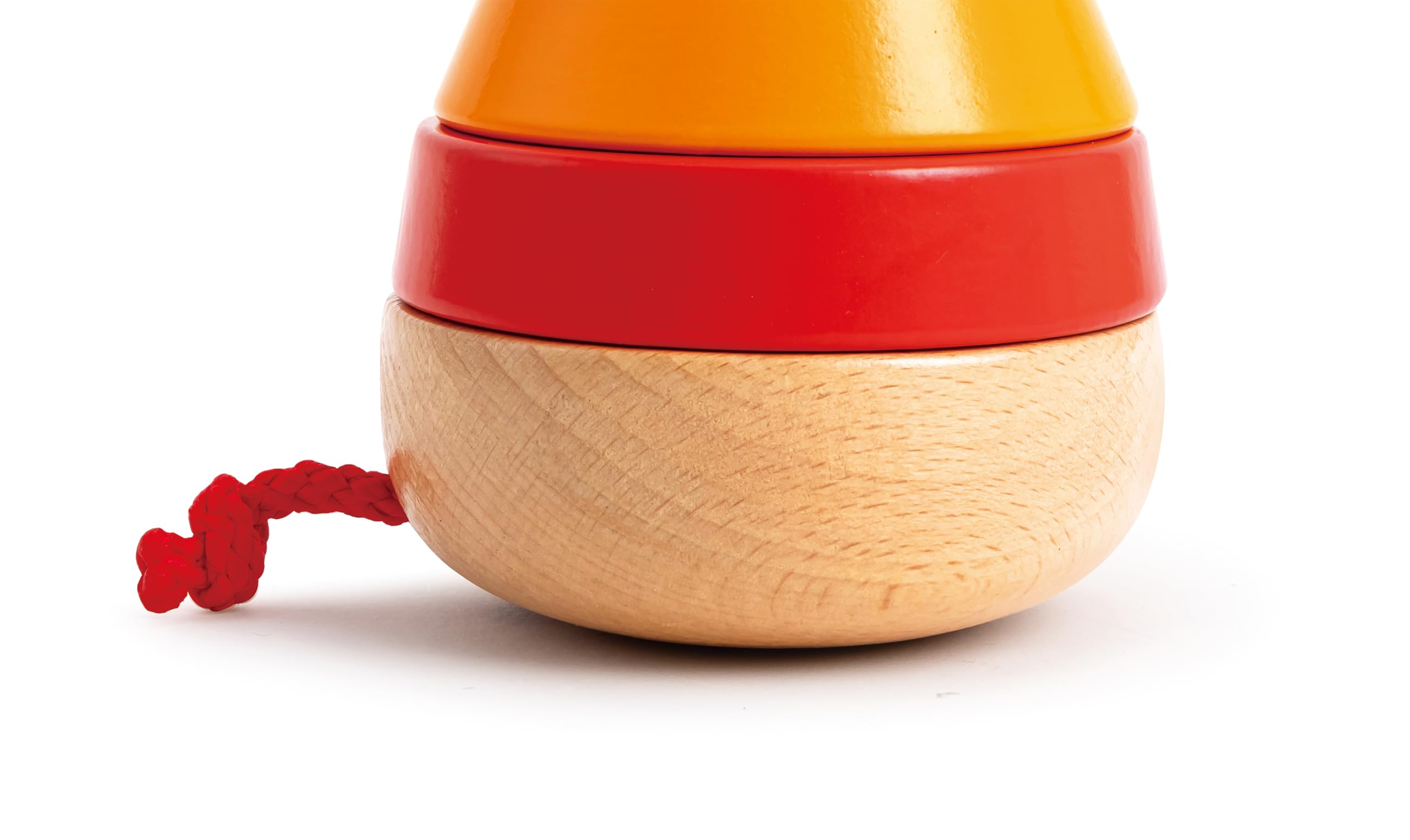 Hape Giocattoli per le abilità motorie Pepe Arcobaleno impilabile in legno