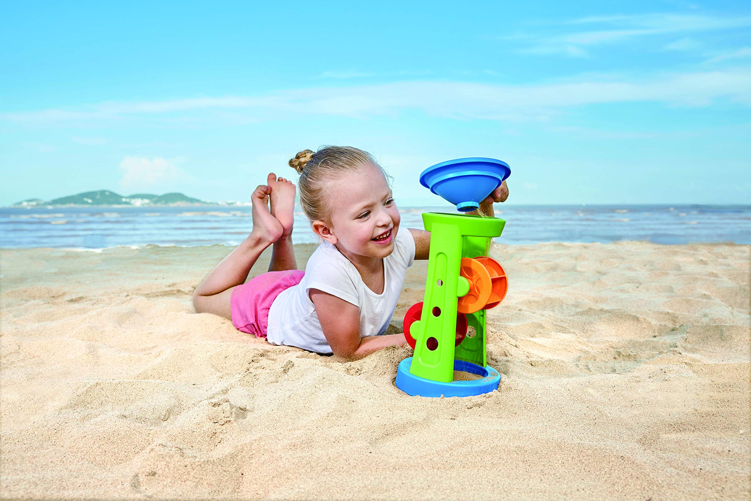 Hape Giochi da spiaggia Mulino ad Acqua e Sabbia gioco d'acqua