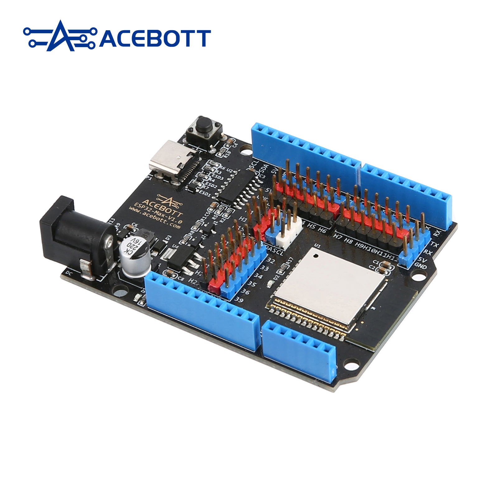ACEBOTT Controller Boards & Shields QA007 ESP32 Max V1.0 scheda espansione