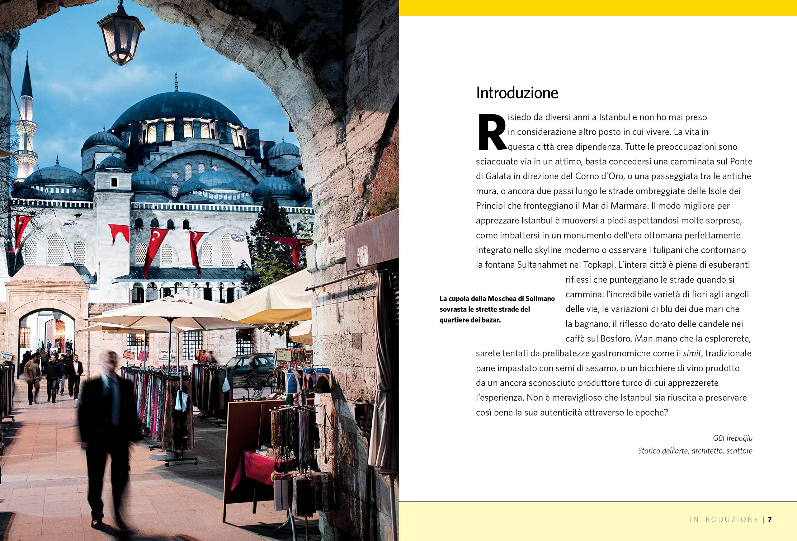 National Geographic Traveler Explore Istanbul guida a piedi con mappa