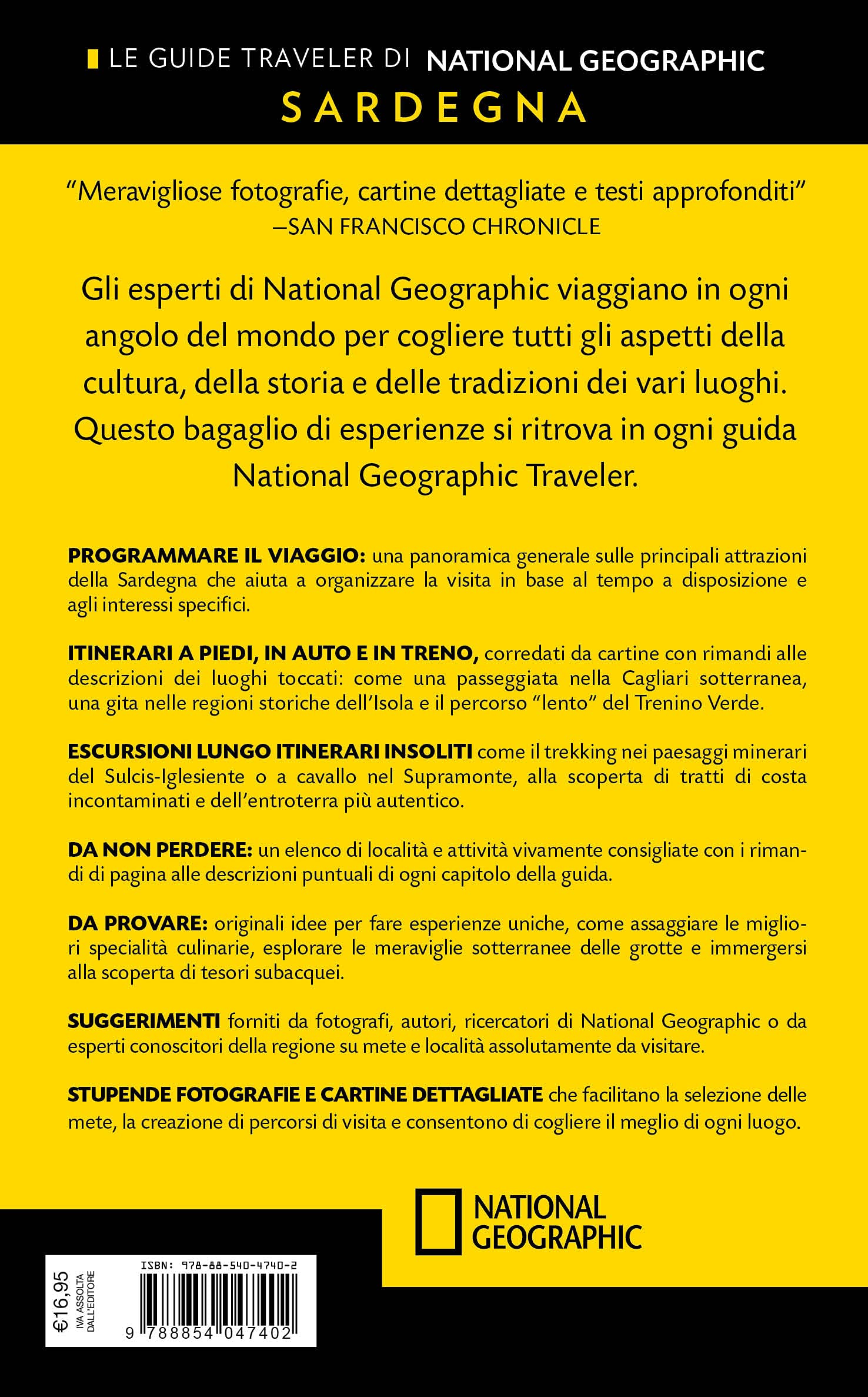 National Geographic Le Guide Traveler di National Geographic Sardegna guida turistica